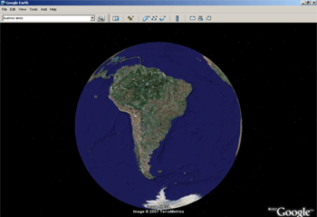 ViaTigre in Google Earth
