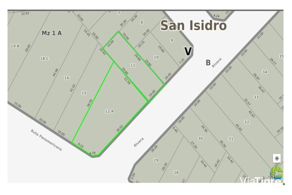 Venta Lote 906m2 Panam casi Thames Comercial Ofic.