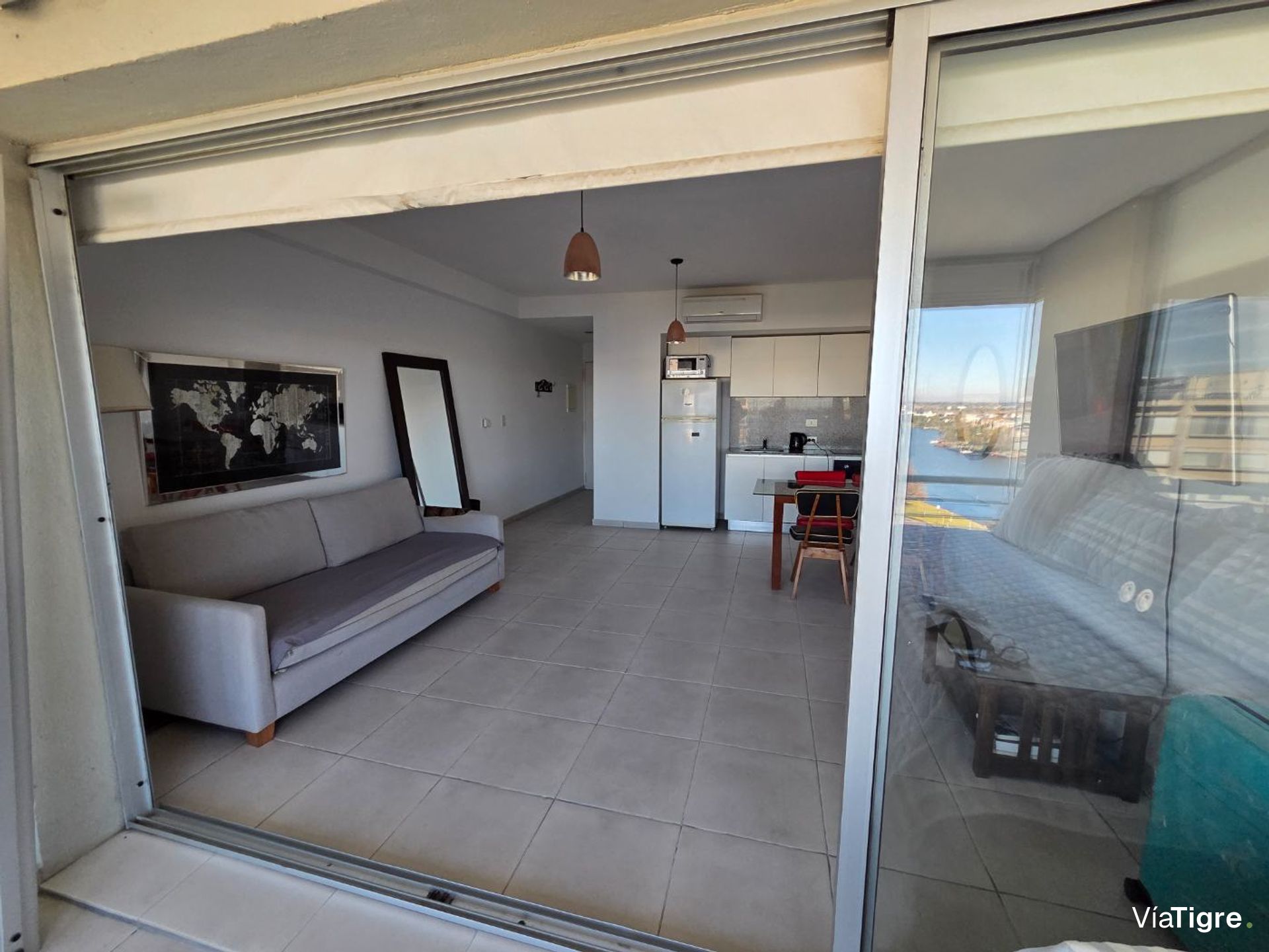 Monoambiente EN ALQUILER PORTEZUELO vista al lago