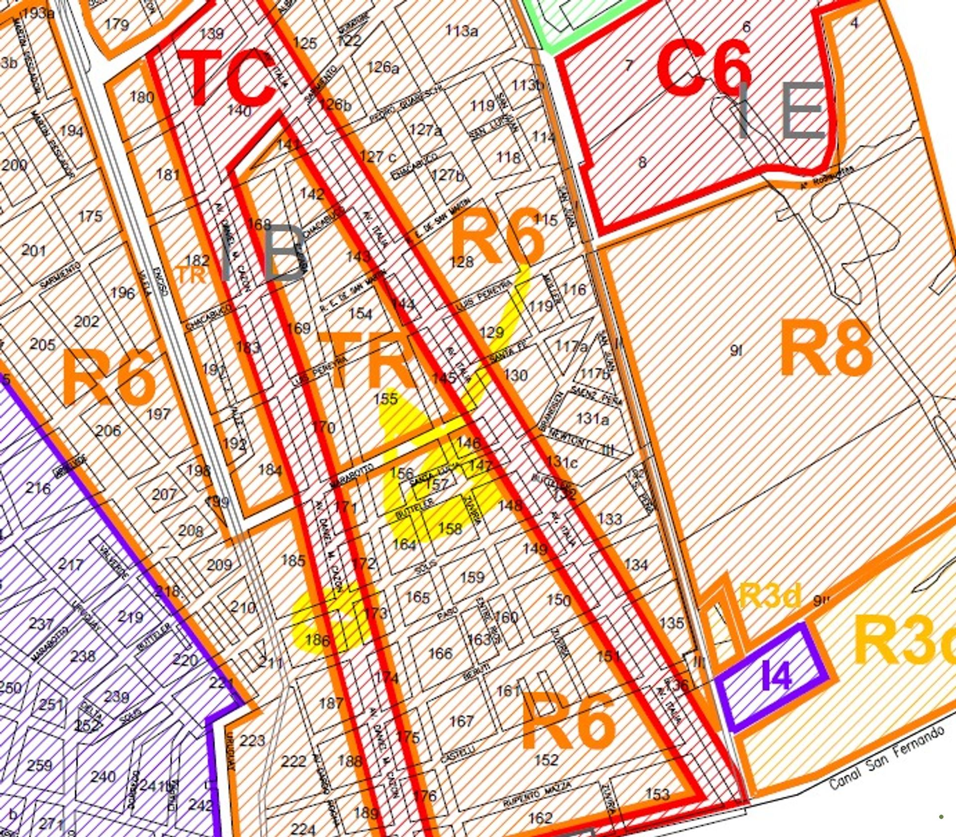 Venta Lote Tigre Centro Av Cazon 313 m2 Tigre Sur