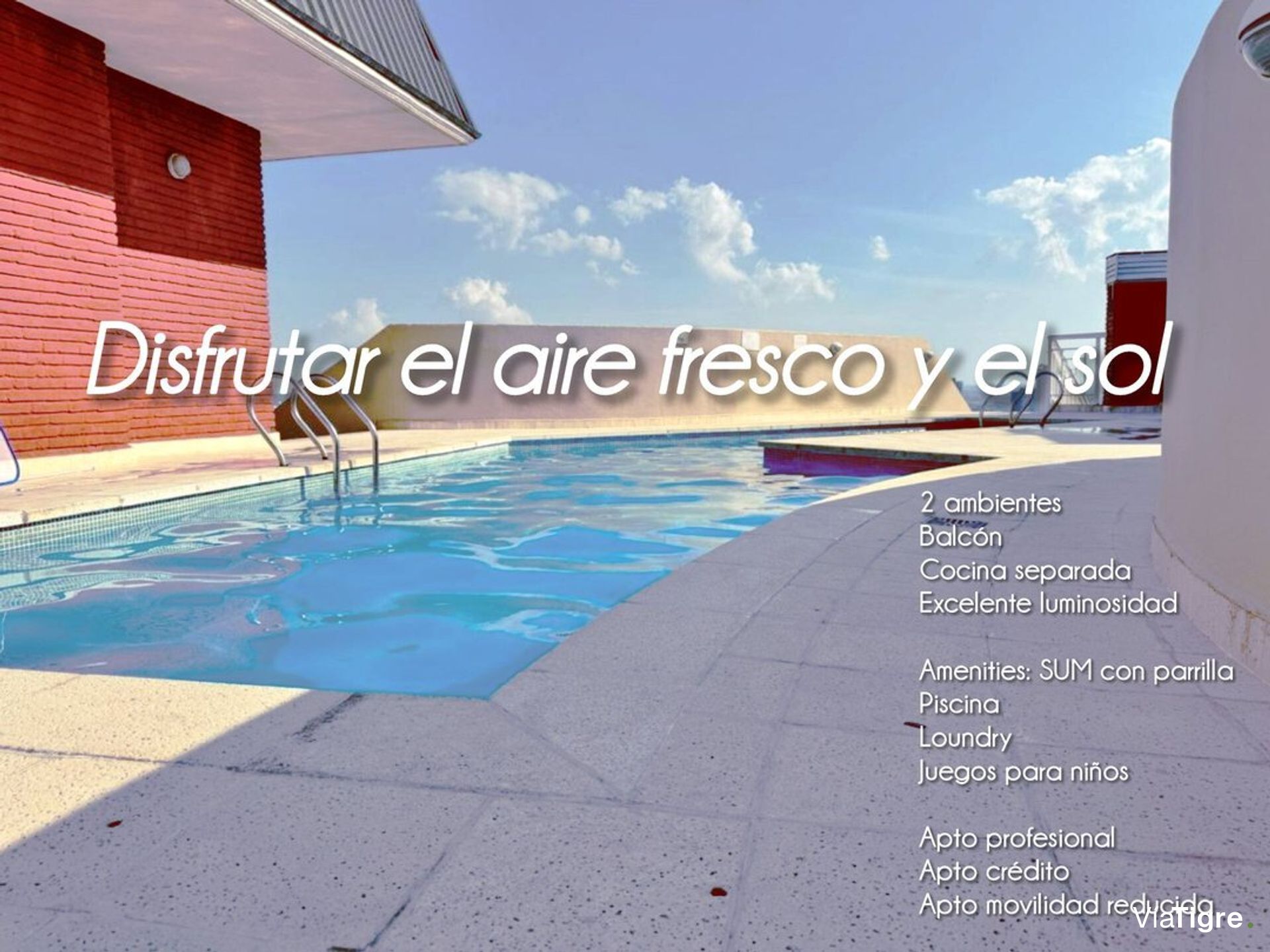 Venta Departamento 2 Ambientes Balcon Tigre Centro