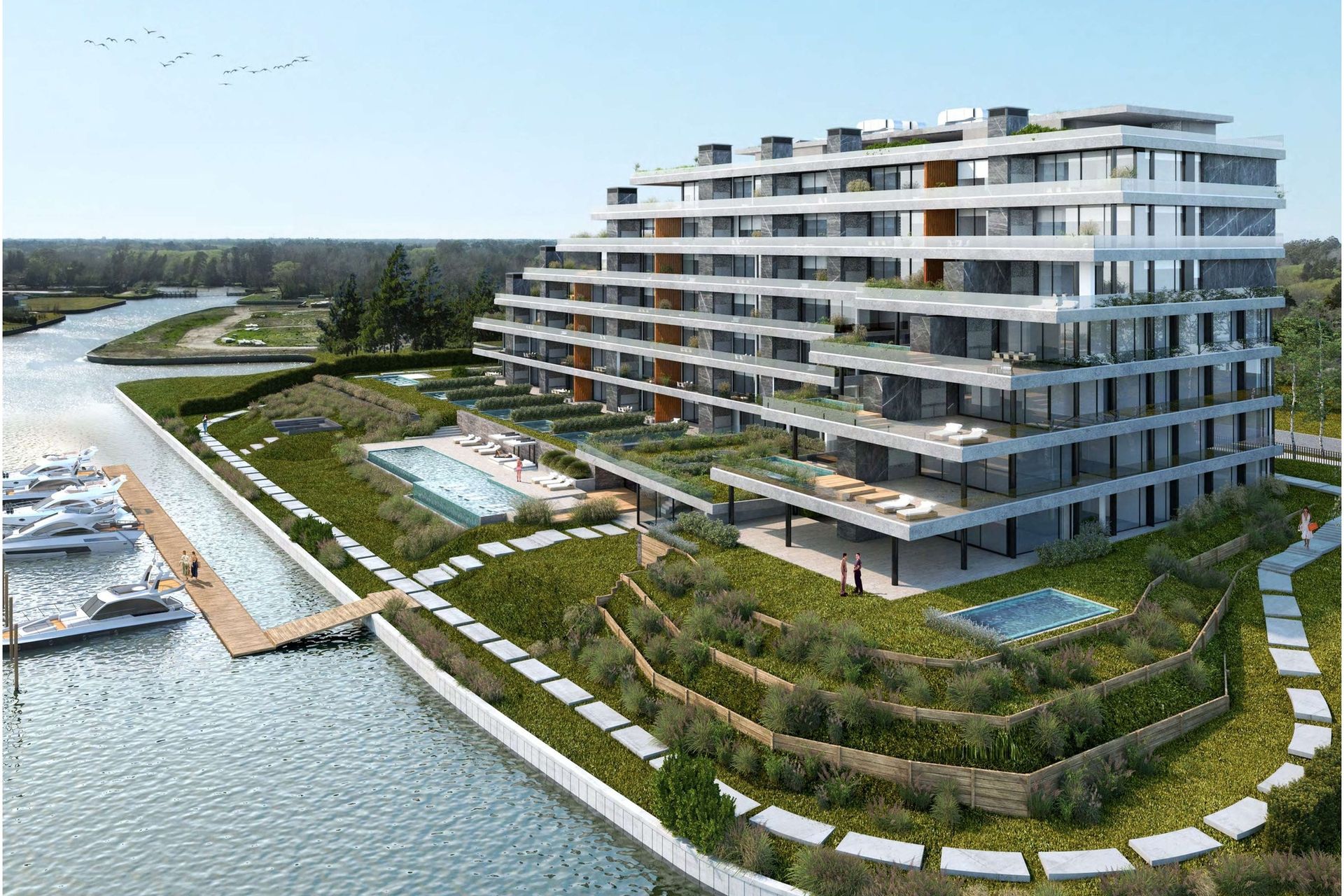 Venta Depto 3 Amb Acqua Marinas Nordelta Coch Parr