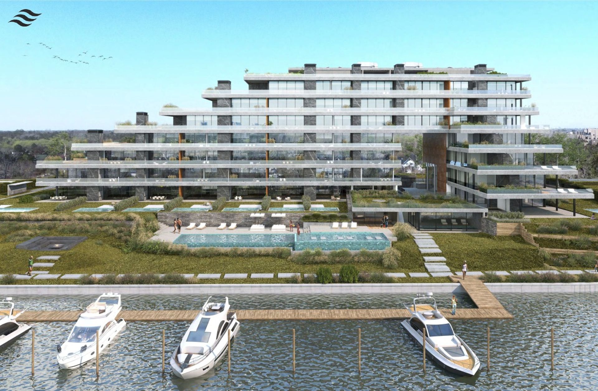 Venta Depto 3 Amb Acqua Marinas Nordelta Coch Parr
