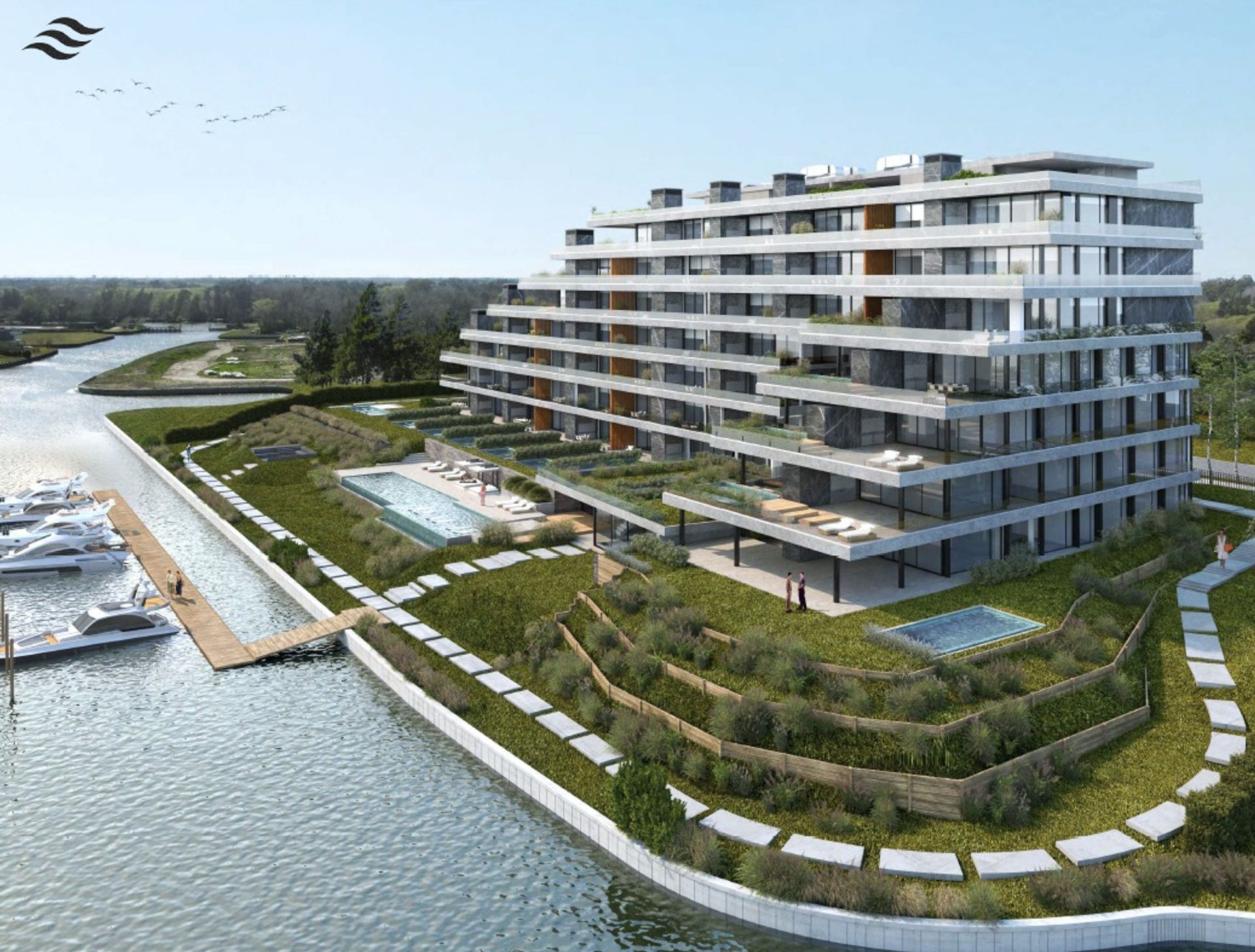 Venta Depto 3 Amb Acqua Marinas Nordelta Coch Parr