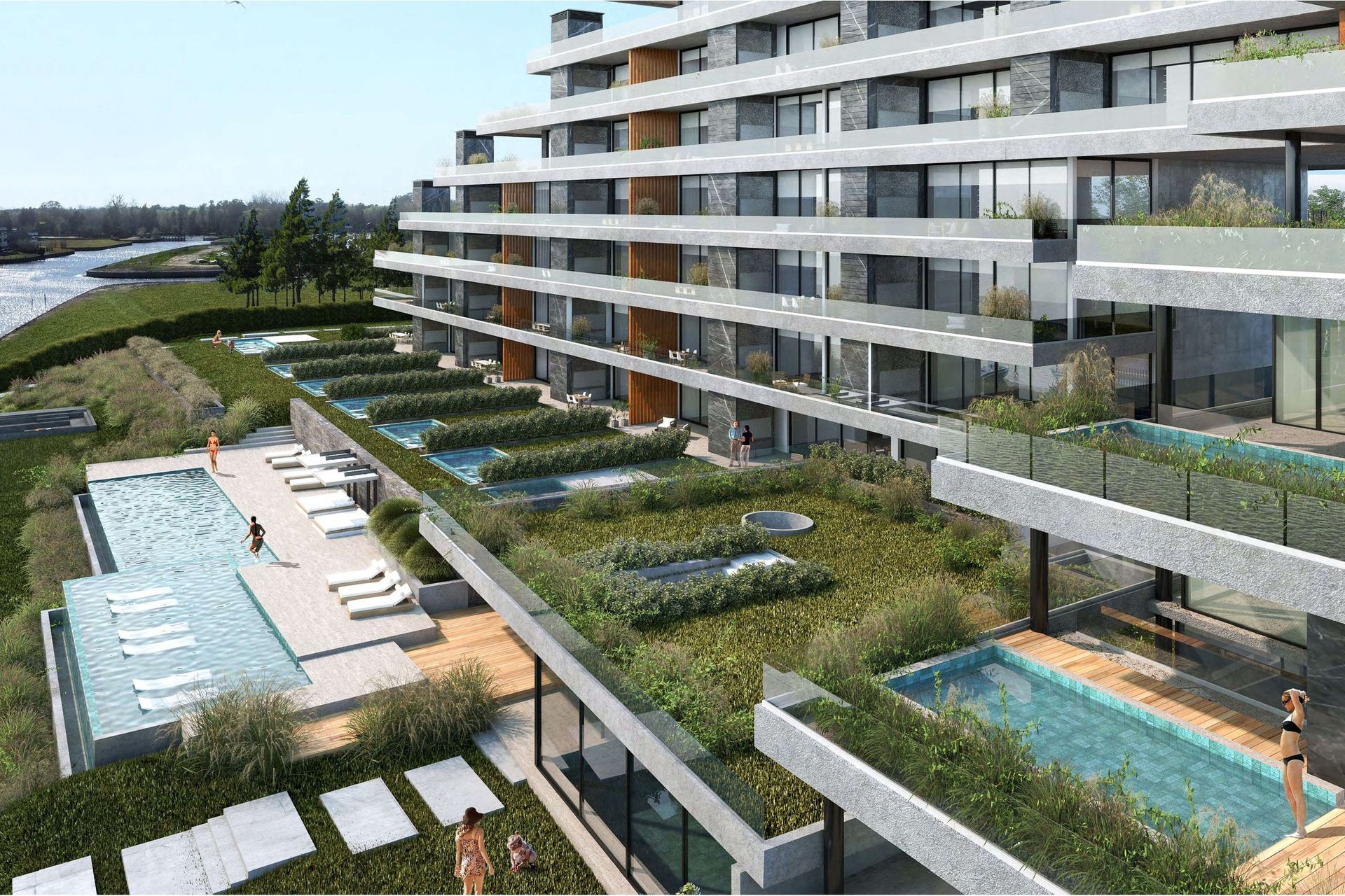 Venta Depto 3 Amb Acqua Marinas Nordelta Coch Parr