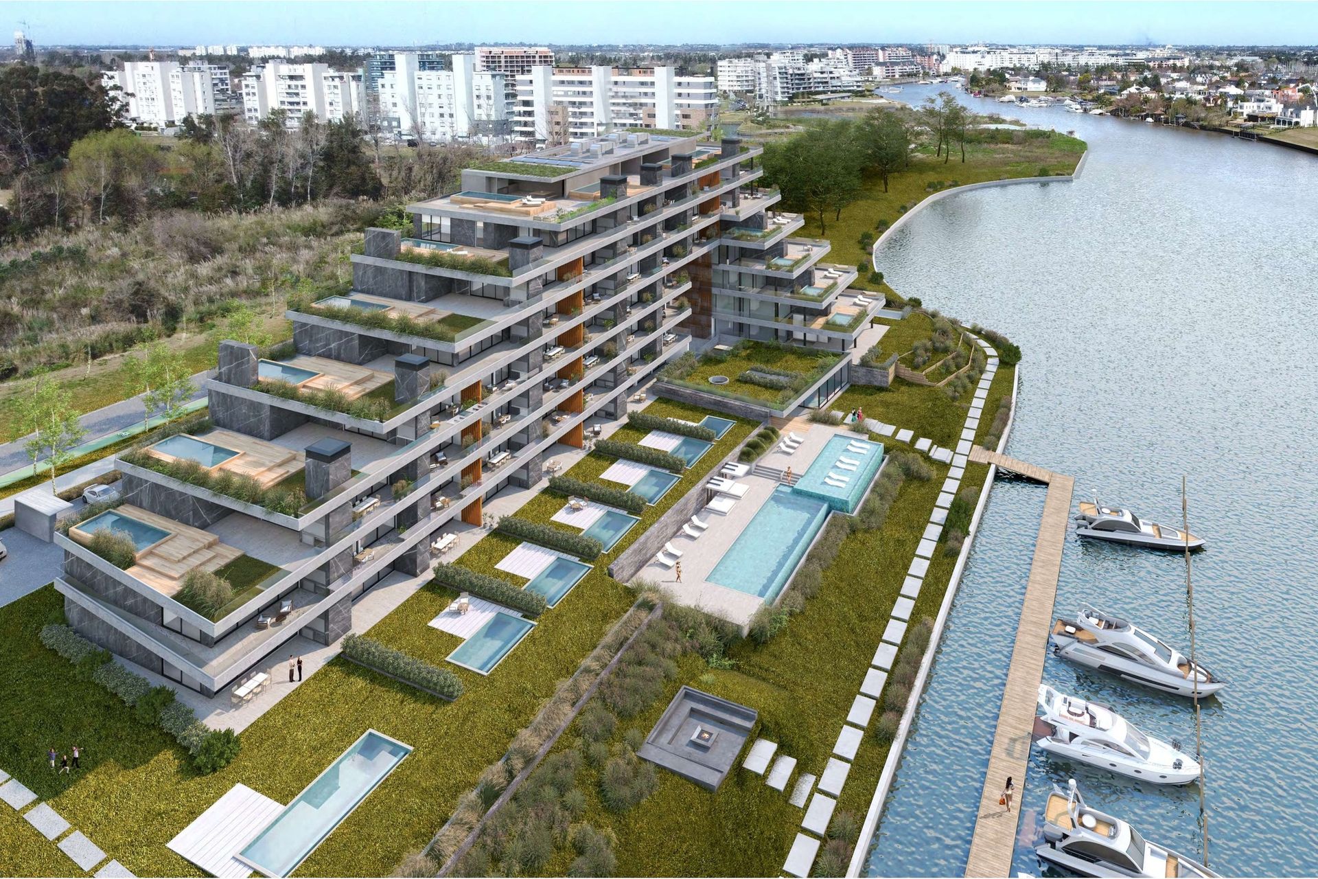 Venta Depto 3 Amb Acqua Marinas Nordelta Coch Parr