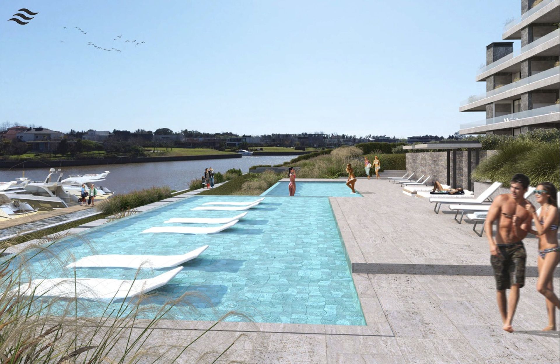 Venta Depto 3 Amb Acqua Marinas Nordelta Coch Parr