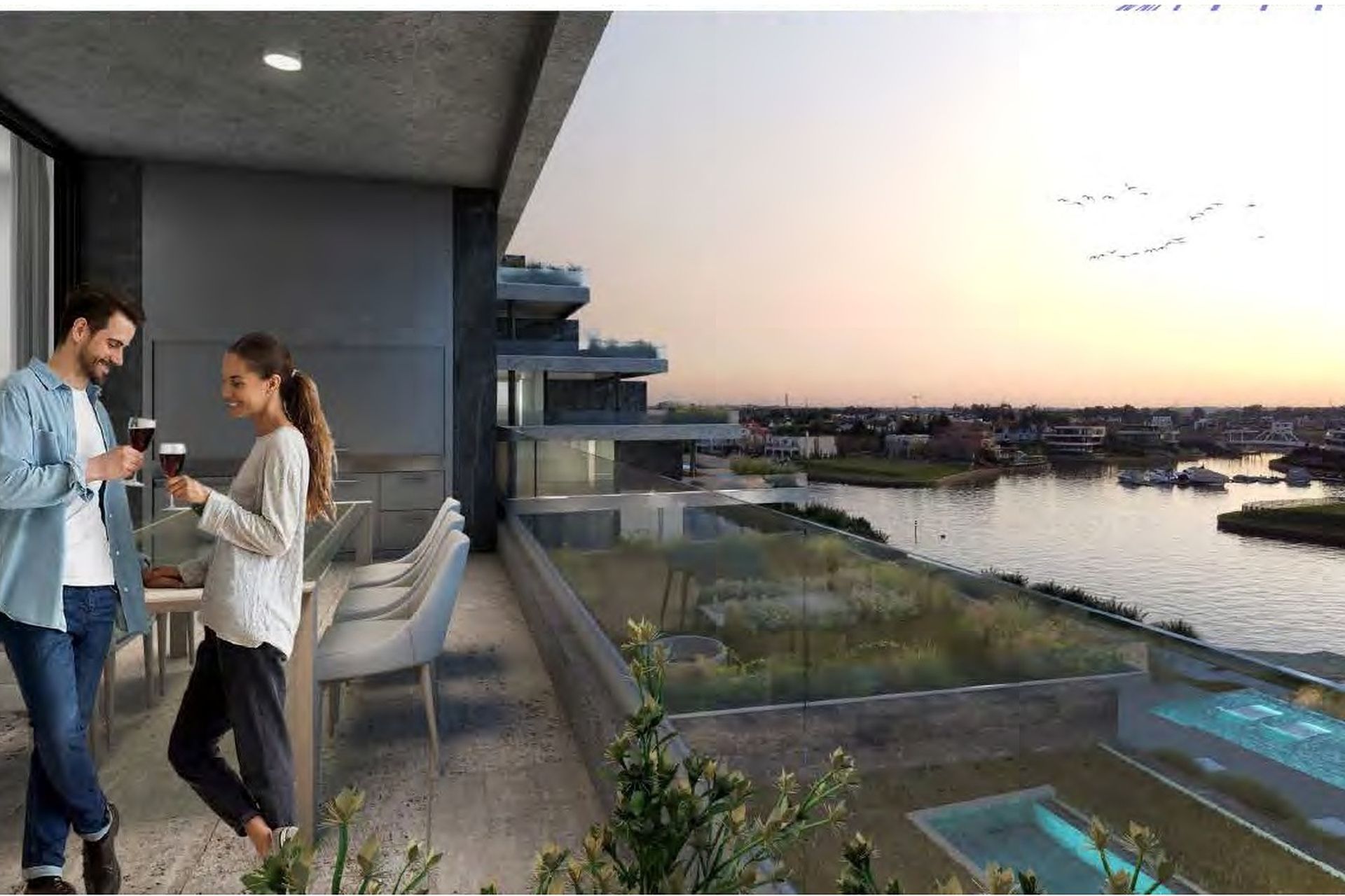 Venta Depto 3 Amb Acqua Marinas Nordelta Coch Parr