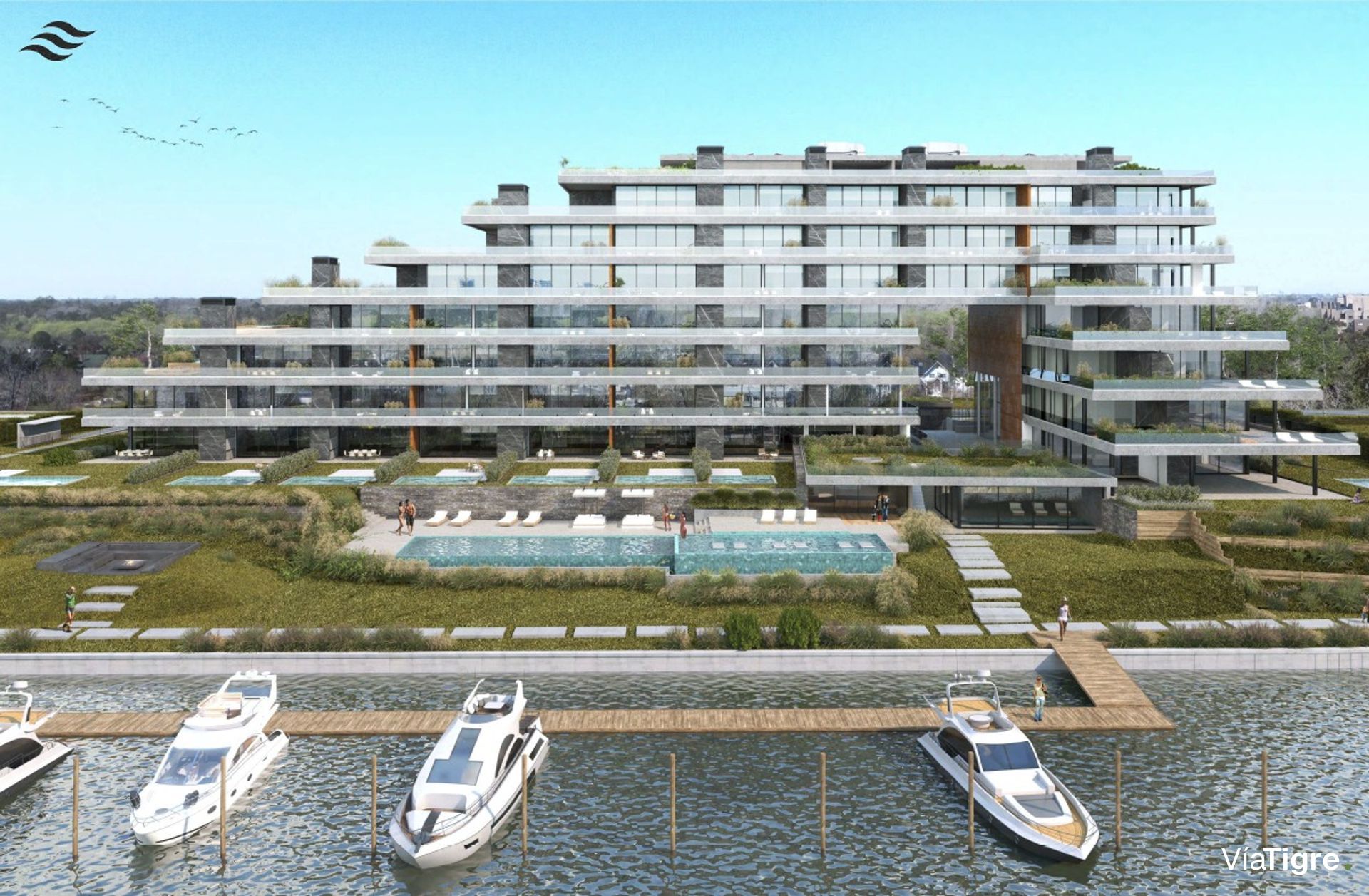 Venta Depto 3 Amb Acqua Marinas Nordelta Coch Parr