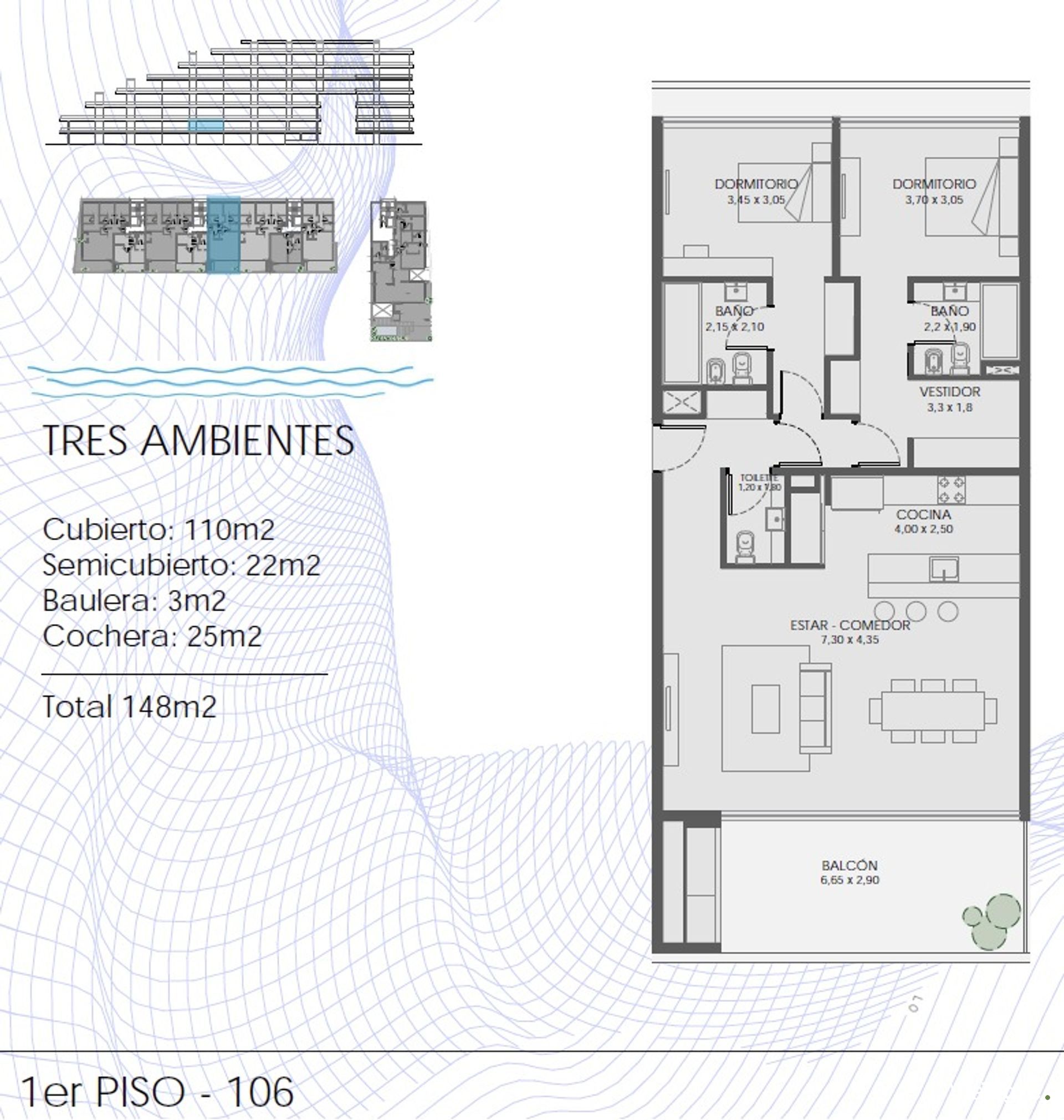 Venta Depto 3 Amb Acqua Marinas Nordelta Coch Parr