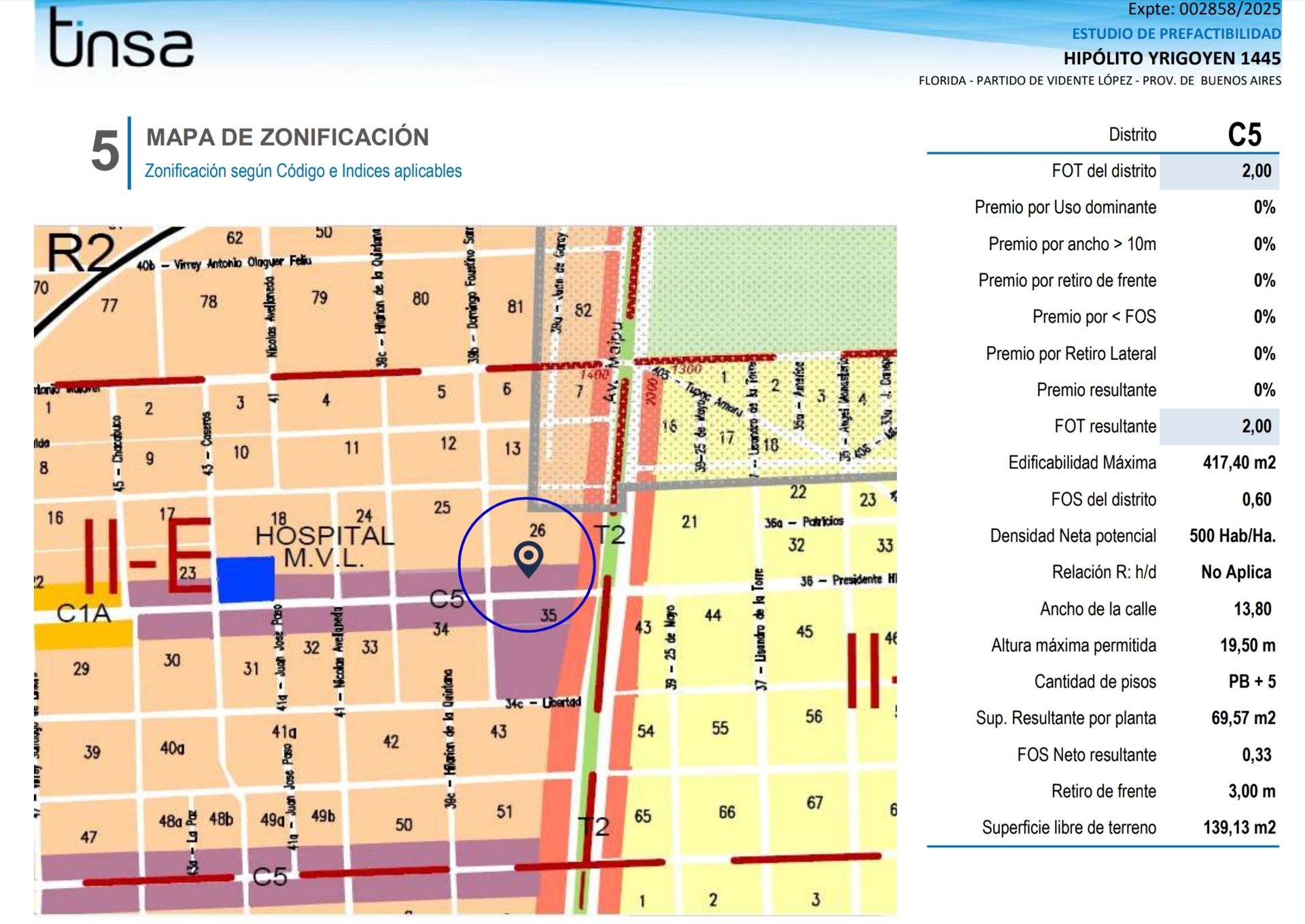Venta Lote C5 en Florida, Vicente Lopez