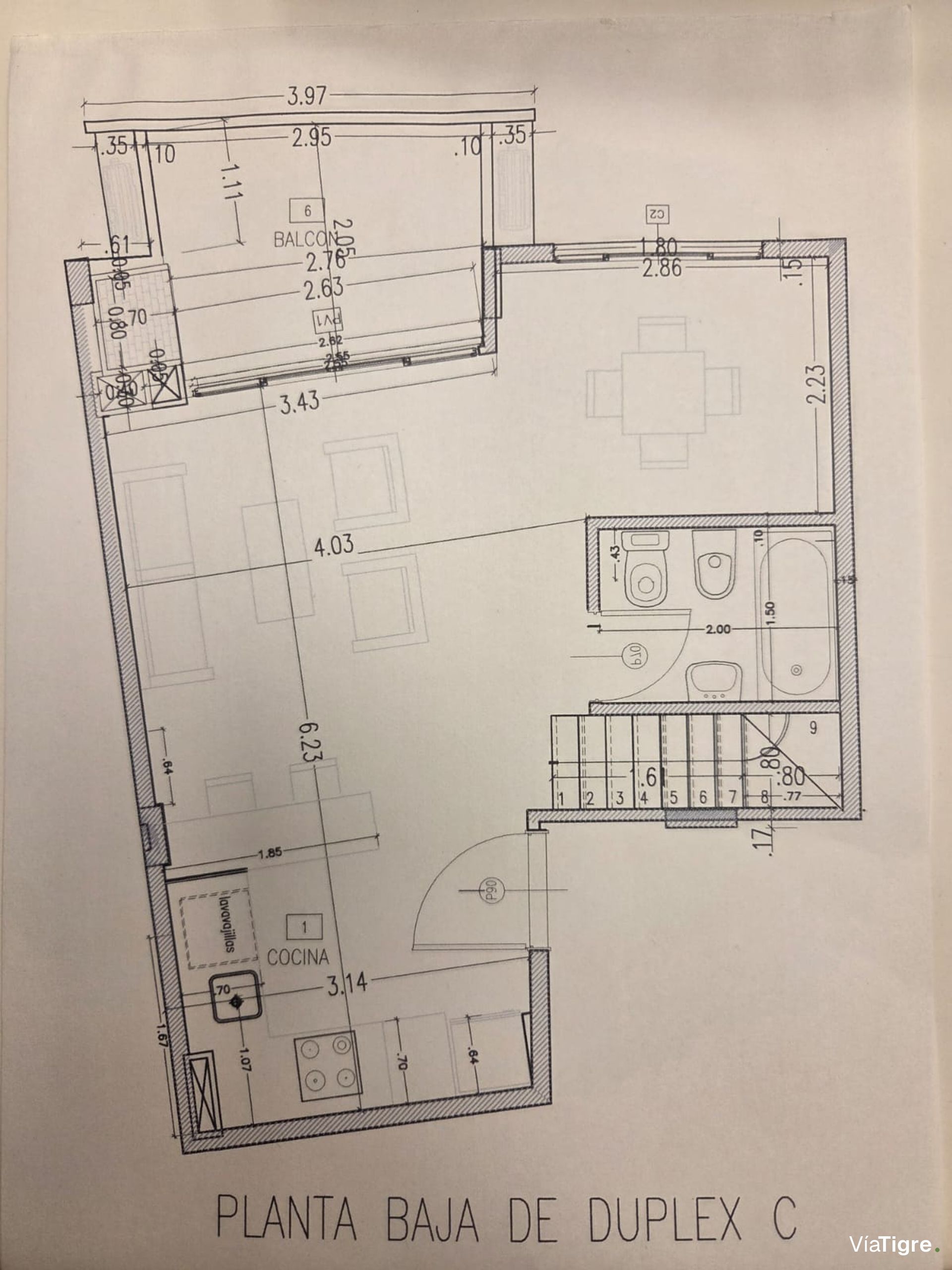 Venta Dúplex Vicente Lopez rio 3 ambientes