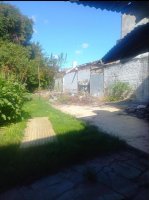 10x46 lot with 3-room house, shop and garage