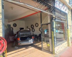 10x46 lot with 3-room house, shop and garage