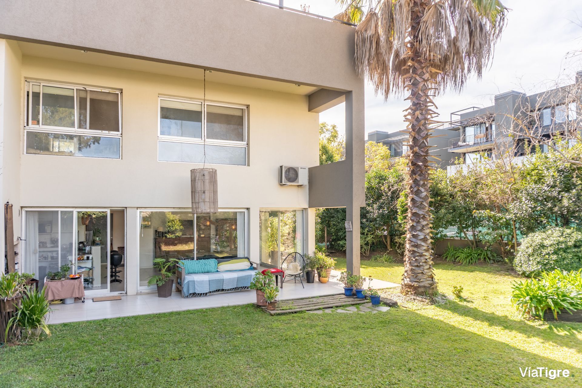 Departamento con jardin Venta, Beccar, 5 ambientes