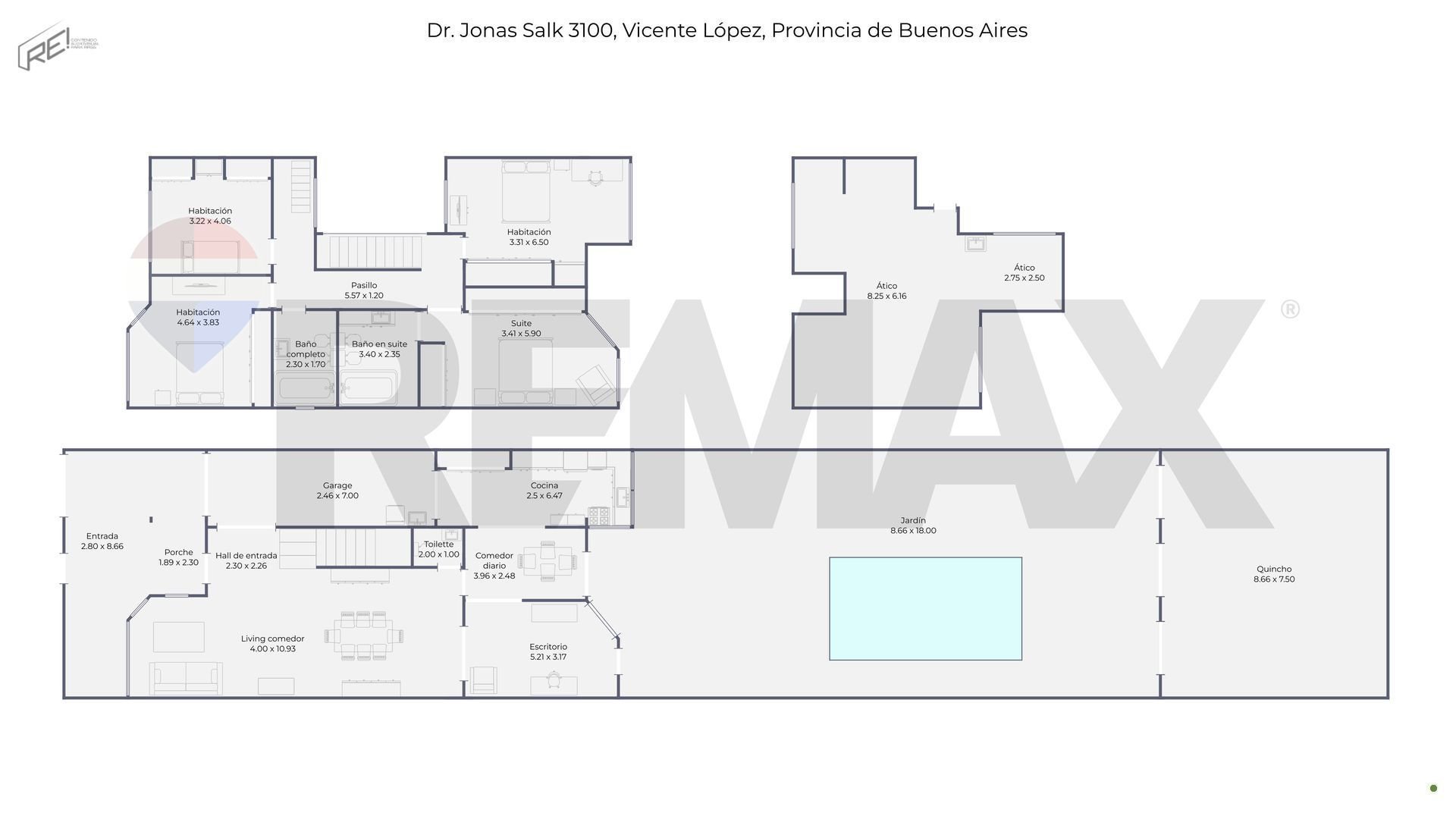 Venta Casa 5 Amb Jardin Qcho y Pileta Olivos Golf