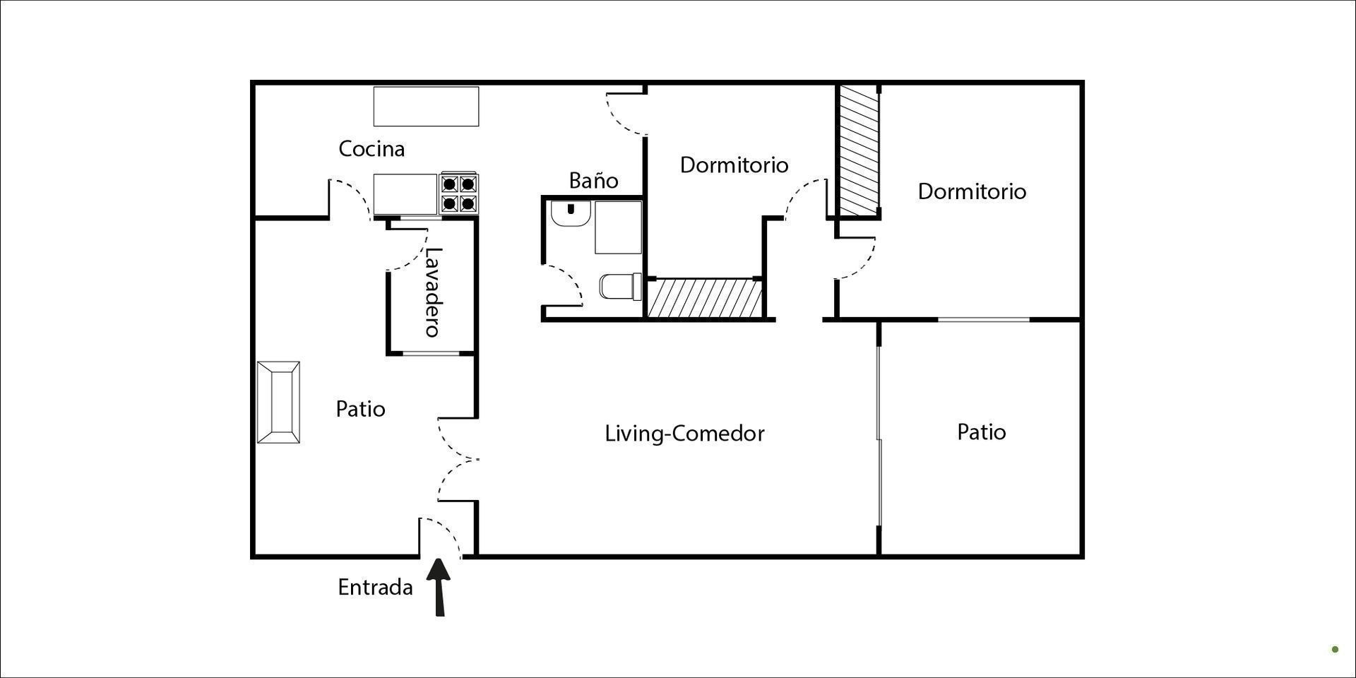 VENTA PH 3amb 2 patios Boulogne