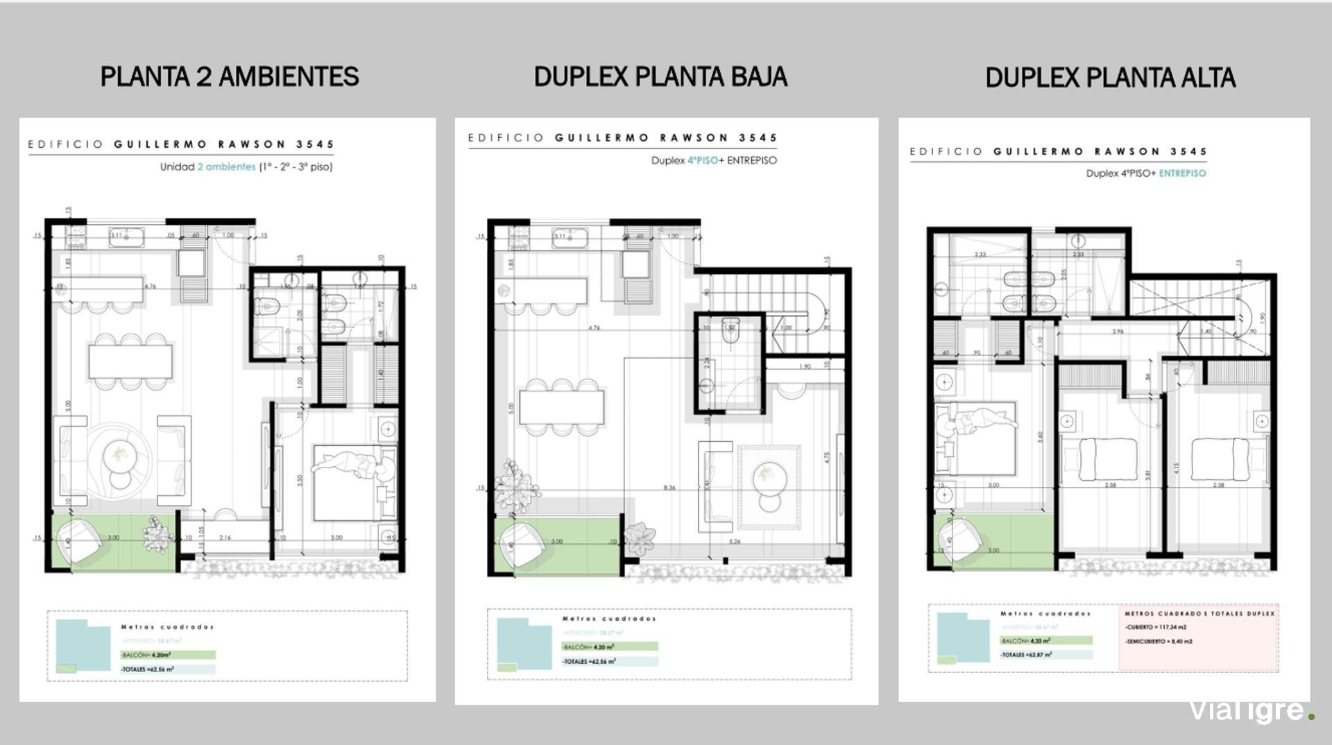 Depto duplex 4 amb venta La Lucila a estrenar
