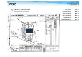 Land Lot 1338 m² for Sale in South Tigre District