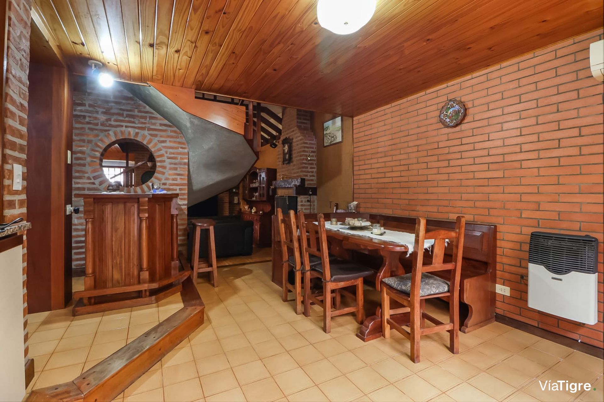 Venta casa 4 amb +jardin +quincho c/parrilla
