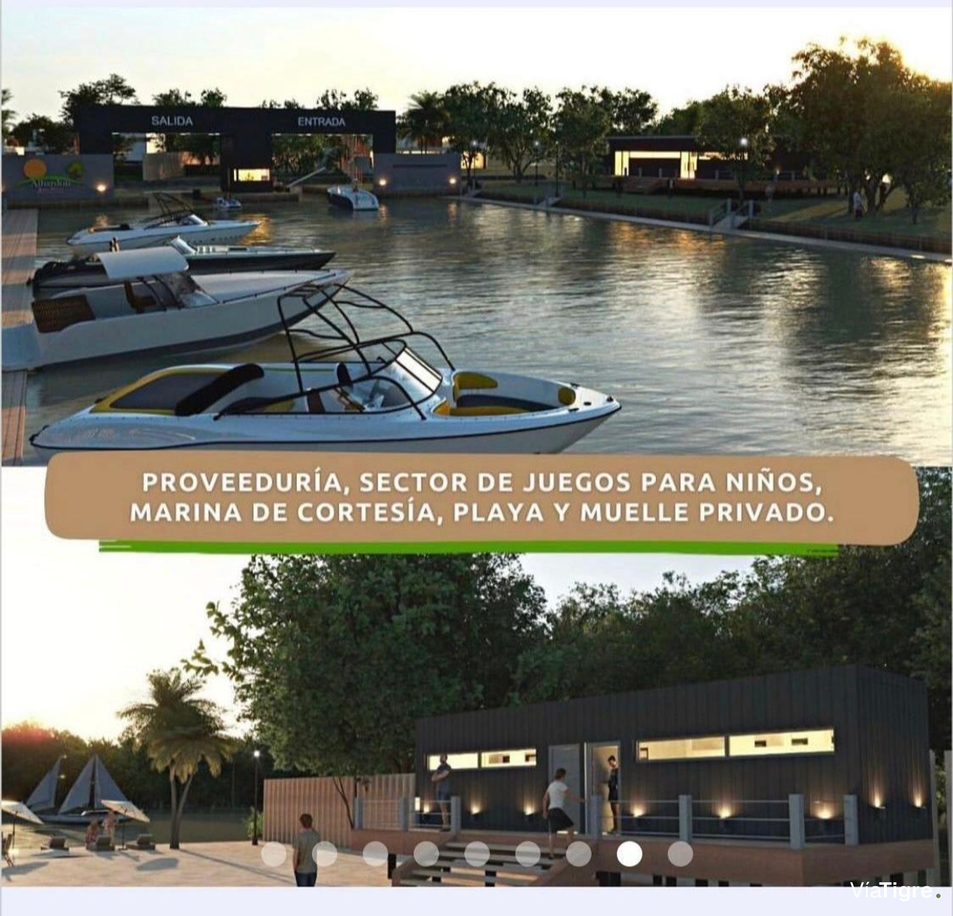 Lote en venta en Albardón, Barrio náutico