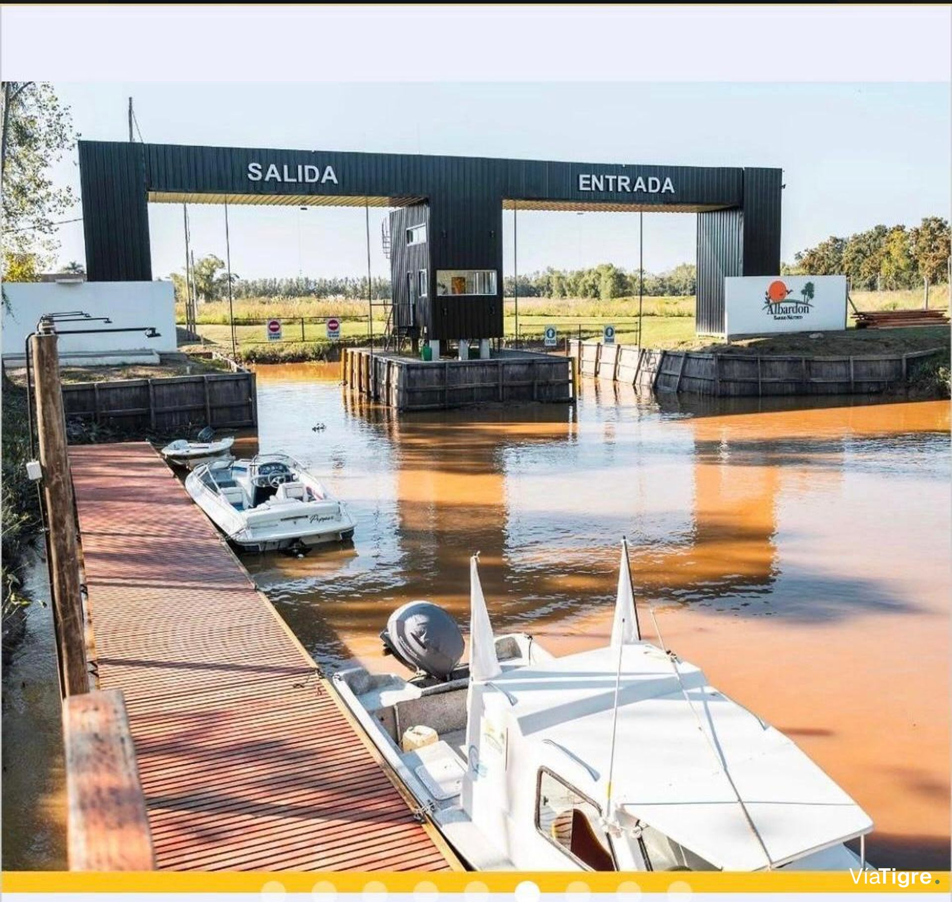 Lote en venta en Albardón, Barrio náutico