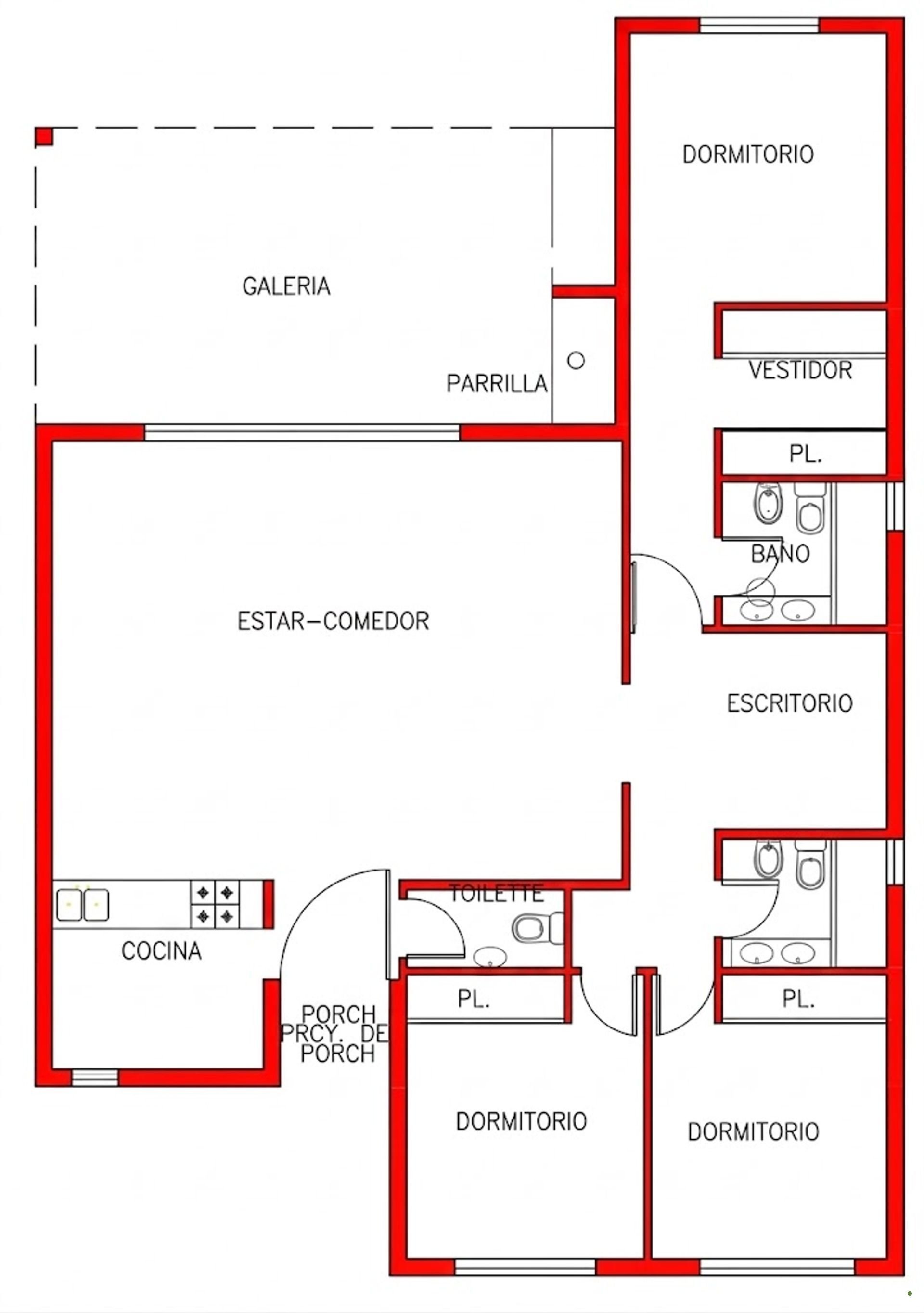 Casa a estrenar en Santa Ana Anticipo + 24 de 1900