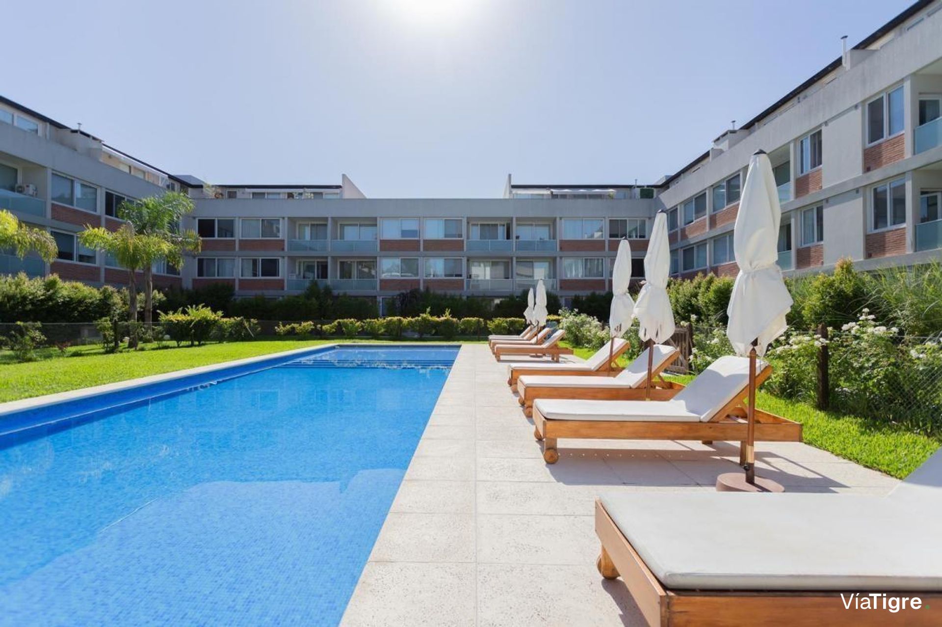 Venta Departamento Tigre 2Amb C/ Jardin Amoblado