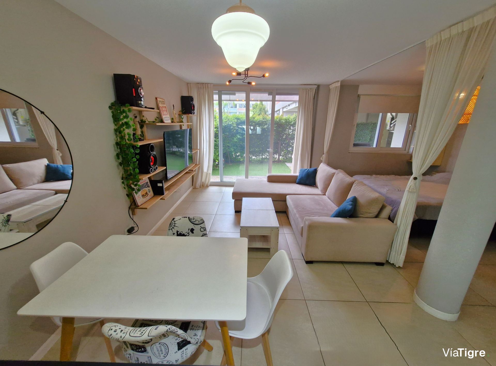 Venta Departamento Tigre 2Amb C/ Jardin Amoblado
