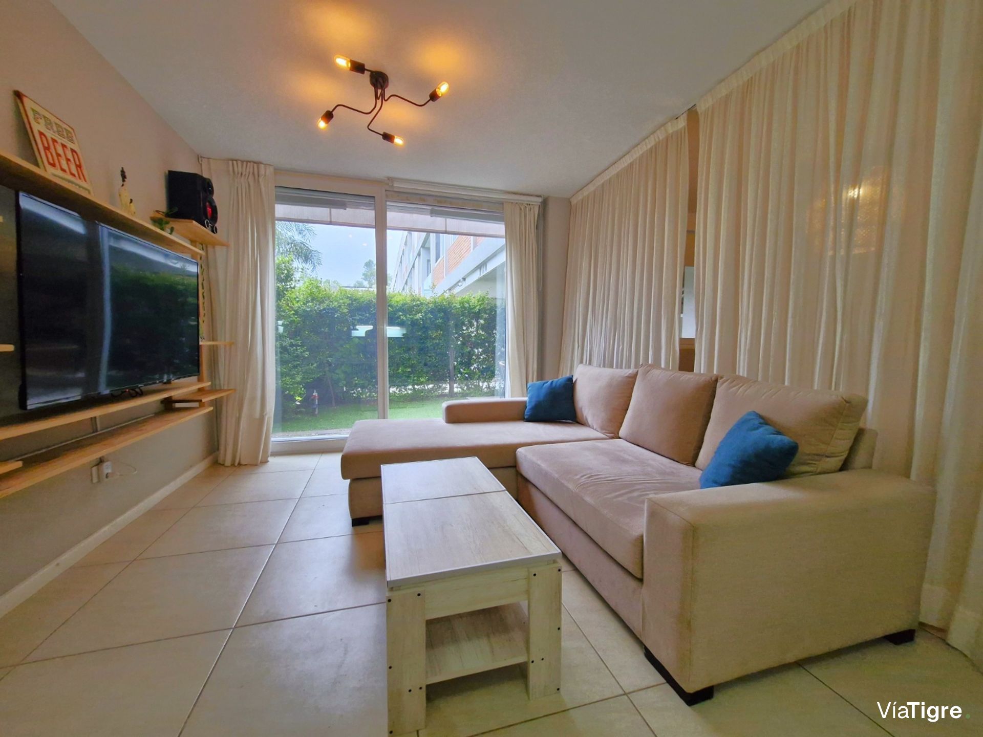 Venta Departamento Tigre 2Amb C/ Jardin Amoblado