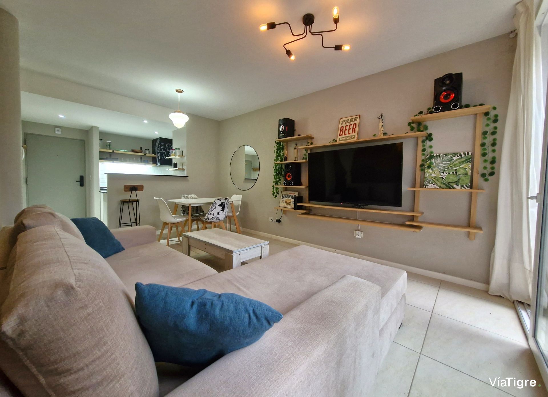 Venta Departamento Tigre 2Amb C/ Jardin Amoblado