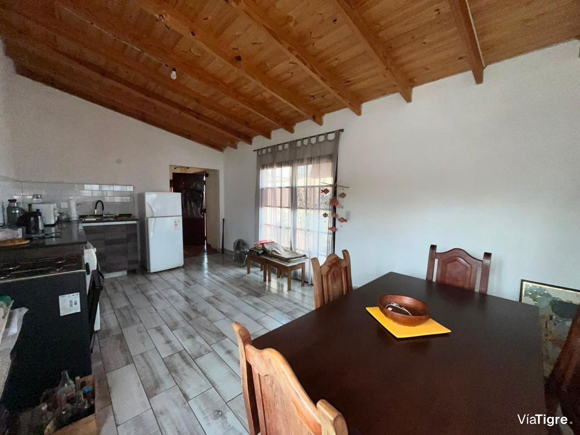 Casa con jardín
