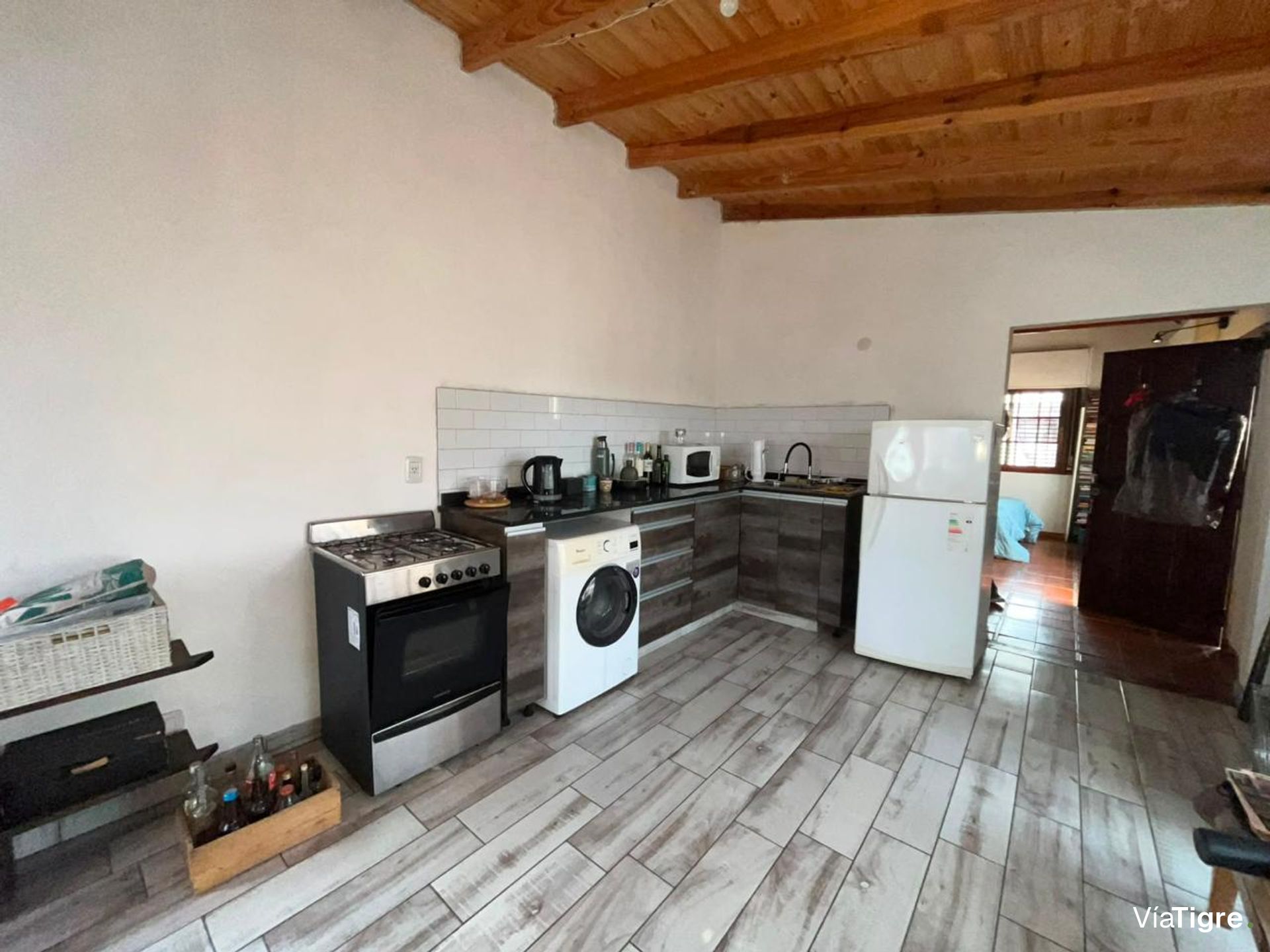 Casa con jardín