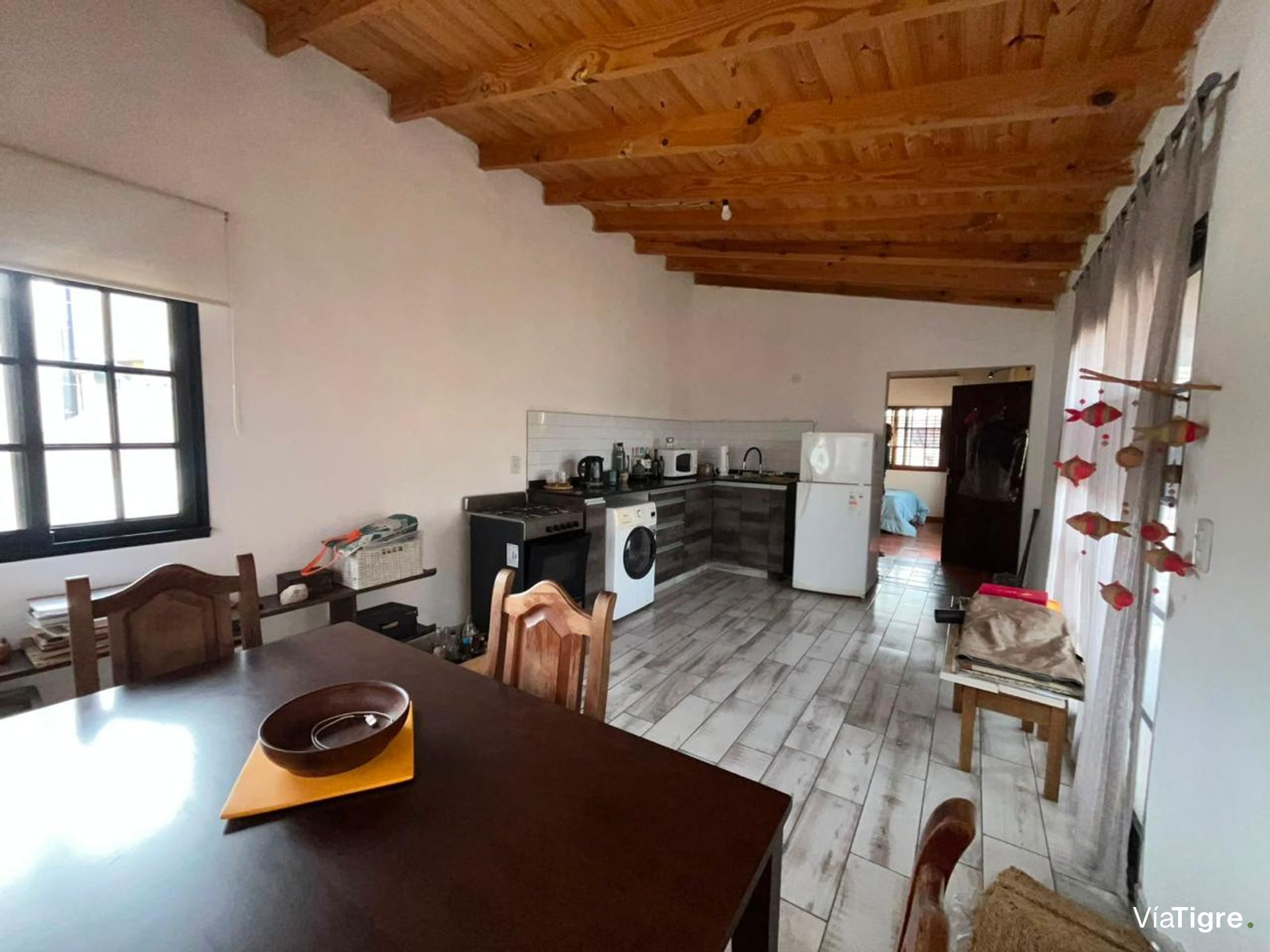 Casa con jardín