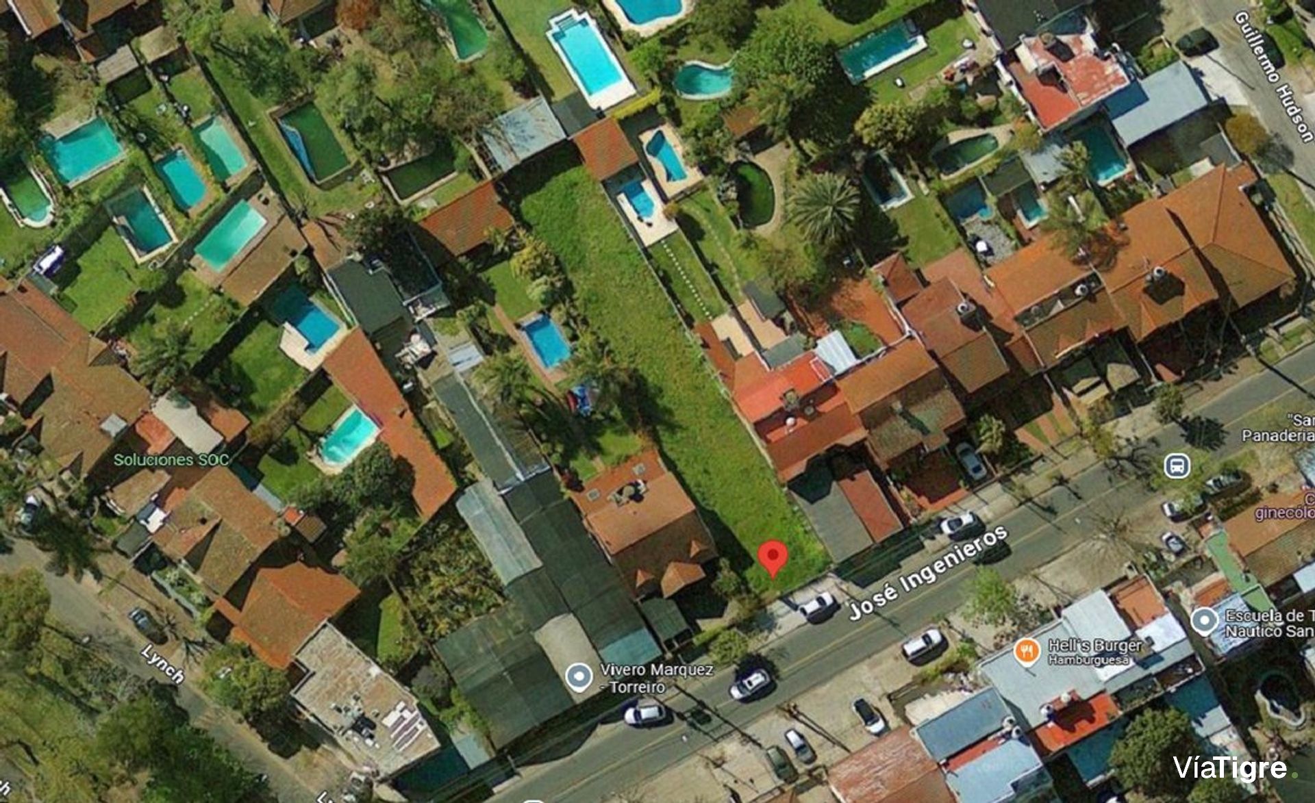 Lote en alquiler comercial de 555 m2 en Beccar