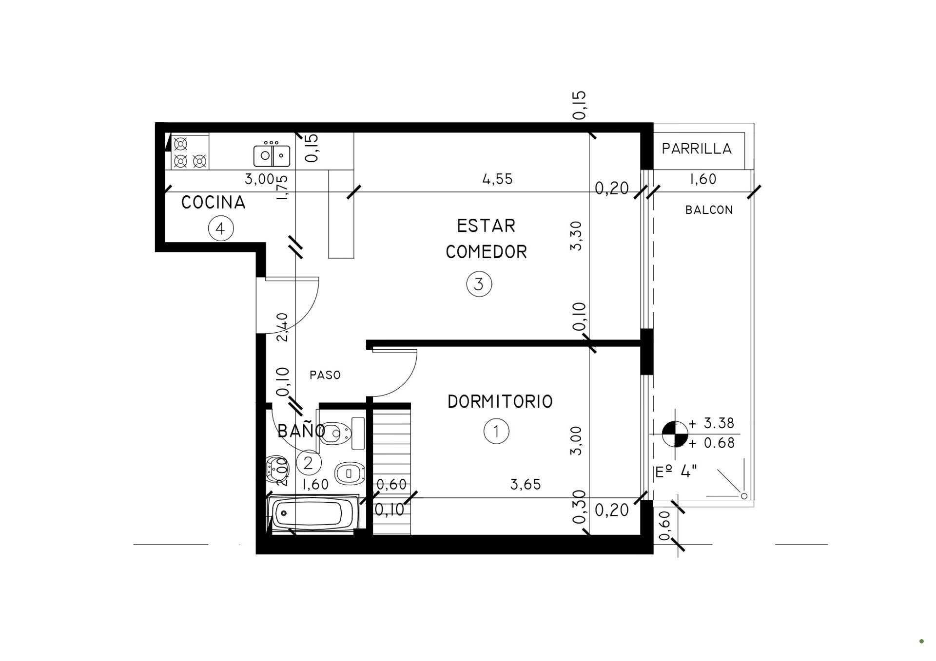 Departamento En Venta Victoria 2 Amb Balcon Coch