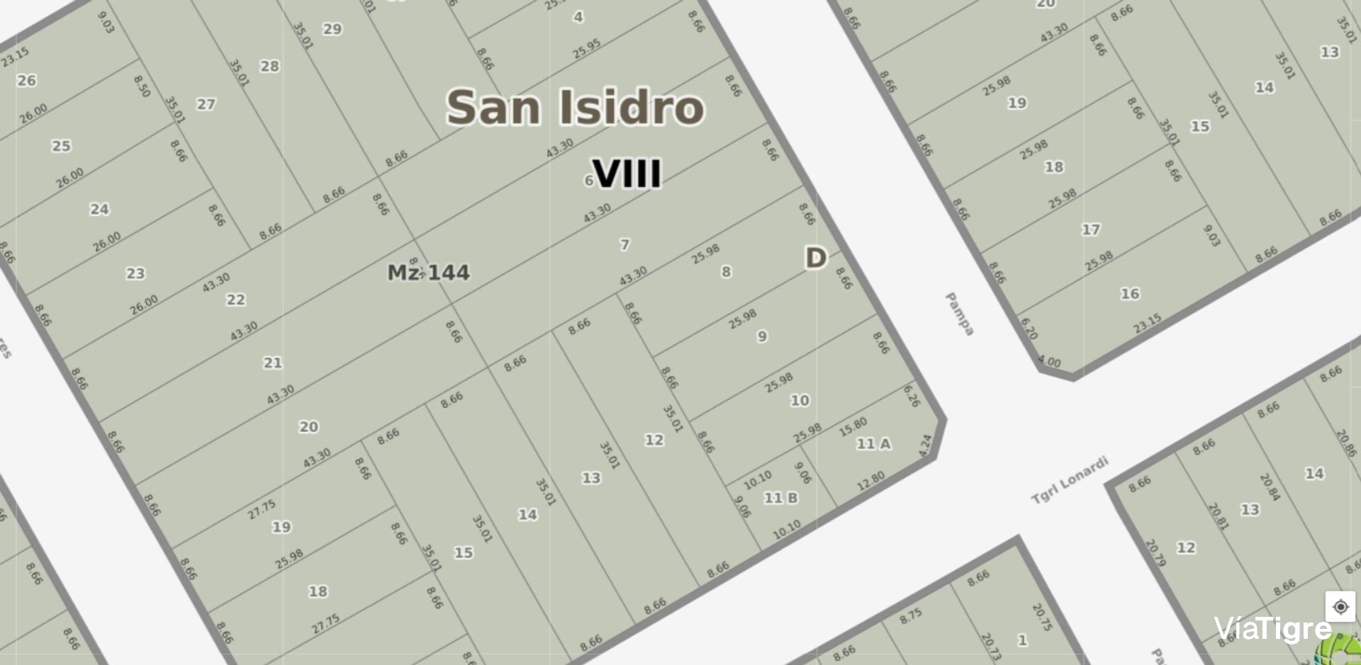 Terreno En Venta San Isidro- Permuta