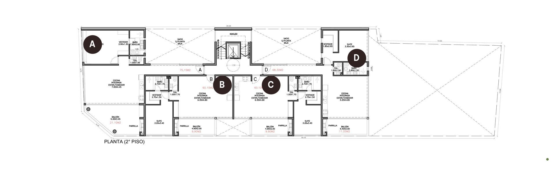 Venta 2 Amb Balcon San Isidro.pozo En Construccion