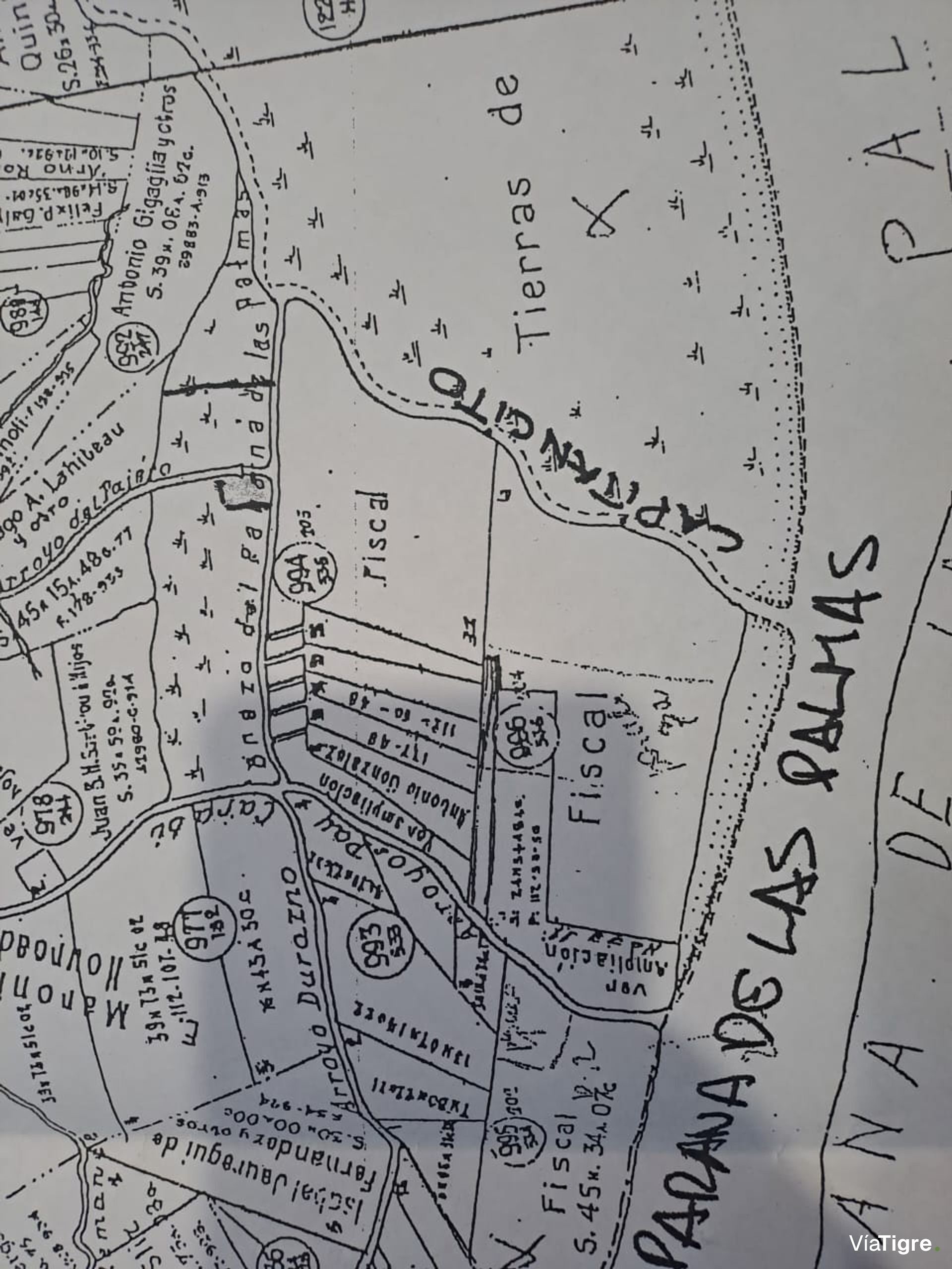 Lote En Parana De Las Palmas 2000 M2