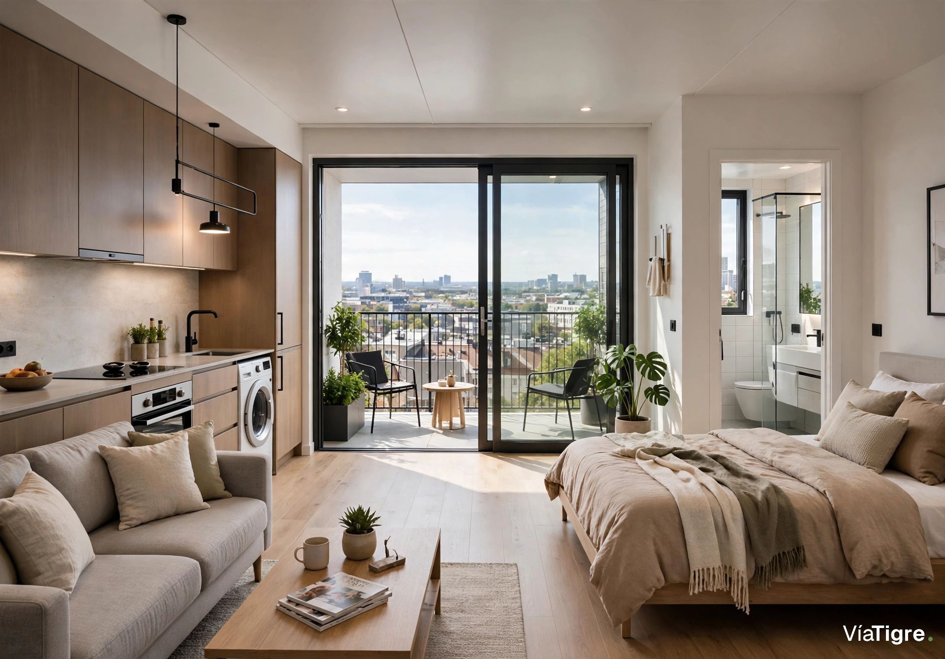 Monoambiente A Estrenar | Brickell Joven | Piso 11