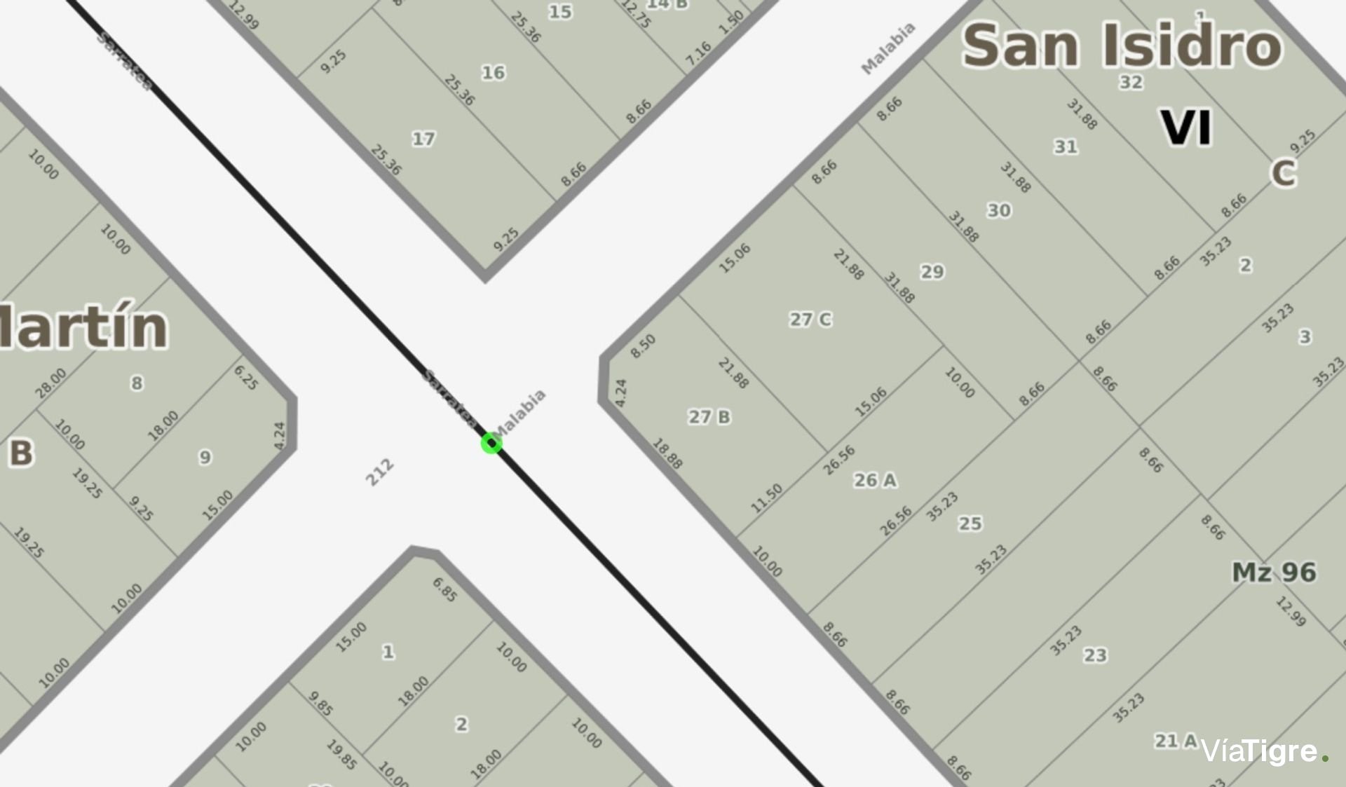 Casa en gran lote en esquina Boulogne