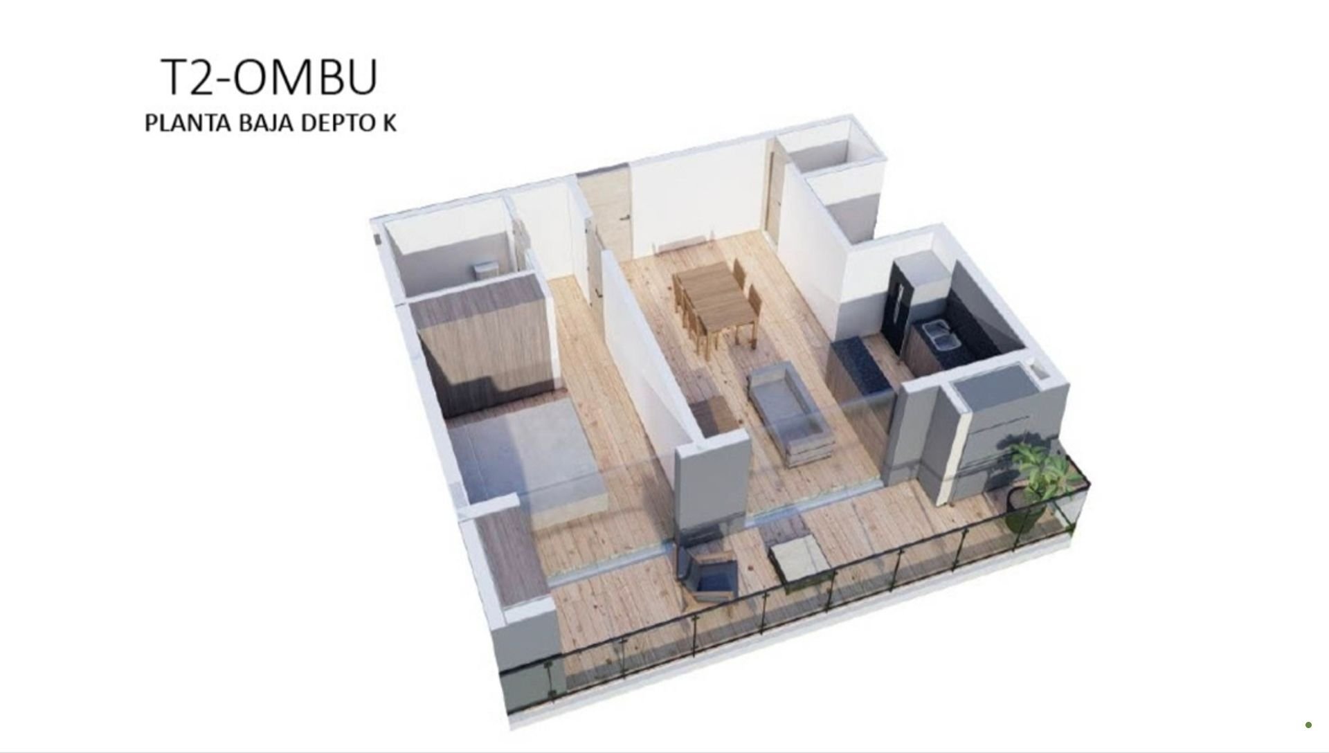 Venta Departamento 2 Amb Tao Parque