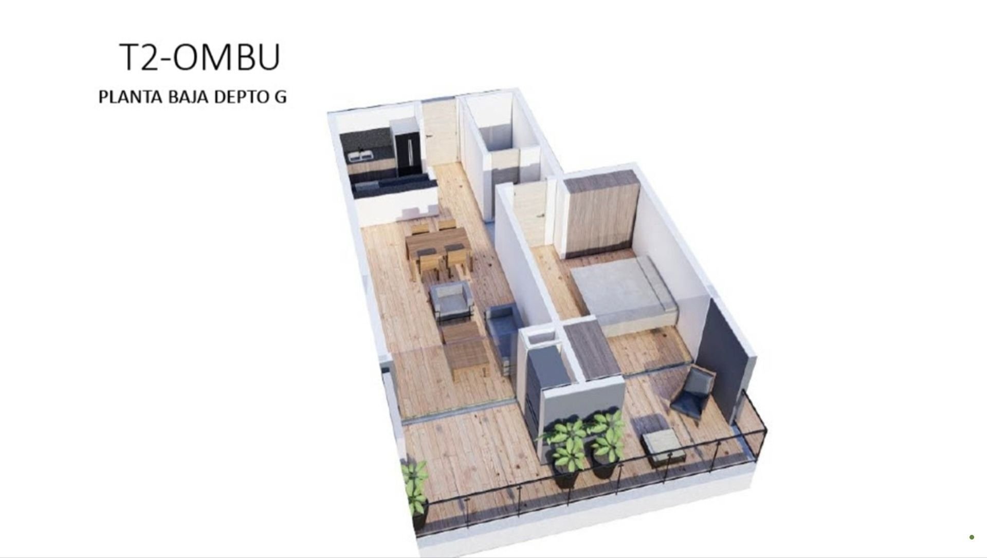 Venta Departamento 2 Amb Tao Parque
