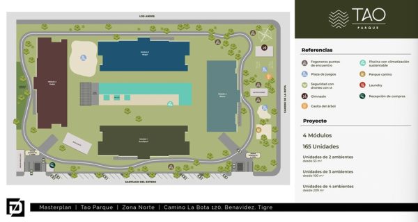 Venta Departamento 2 Amb Tao Parque