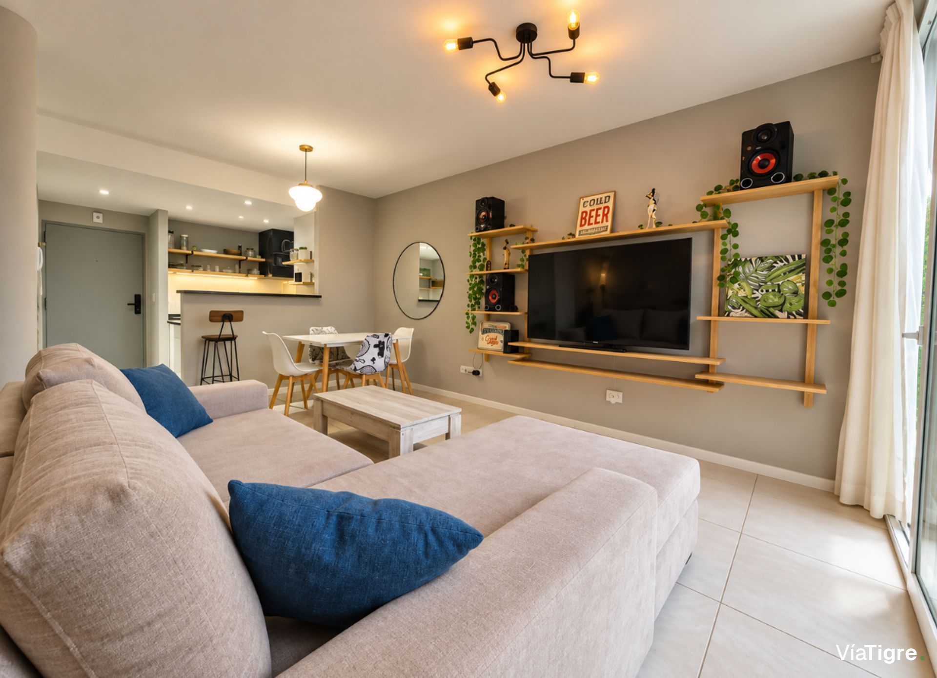 Venta Dpto 2 Amb. Jardín Y Cochera. Amoblado!