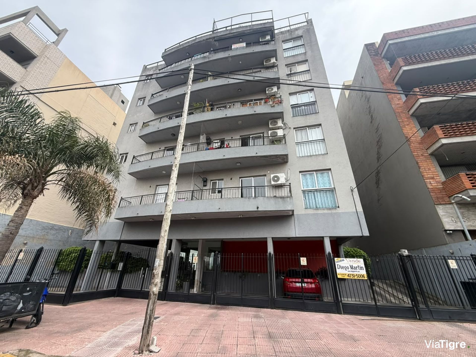 alquiler de 2 ambientes en Tigre con cochera