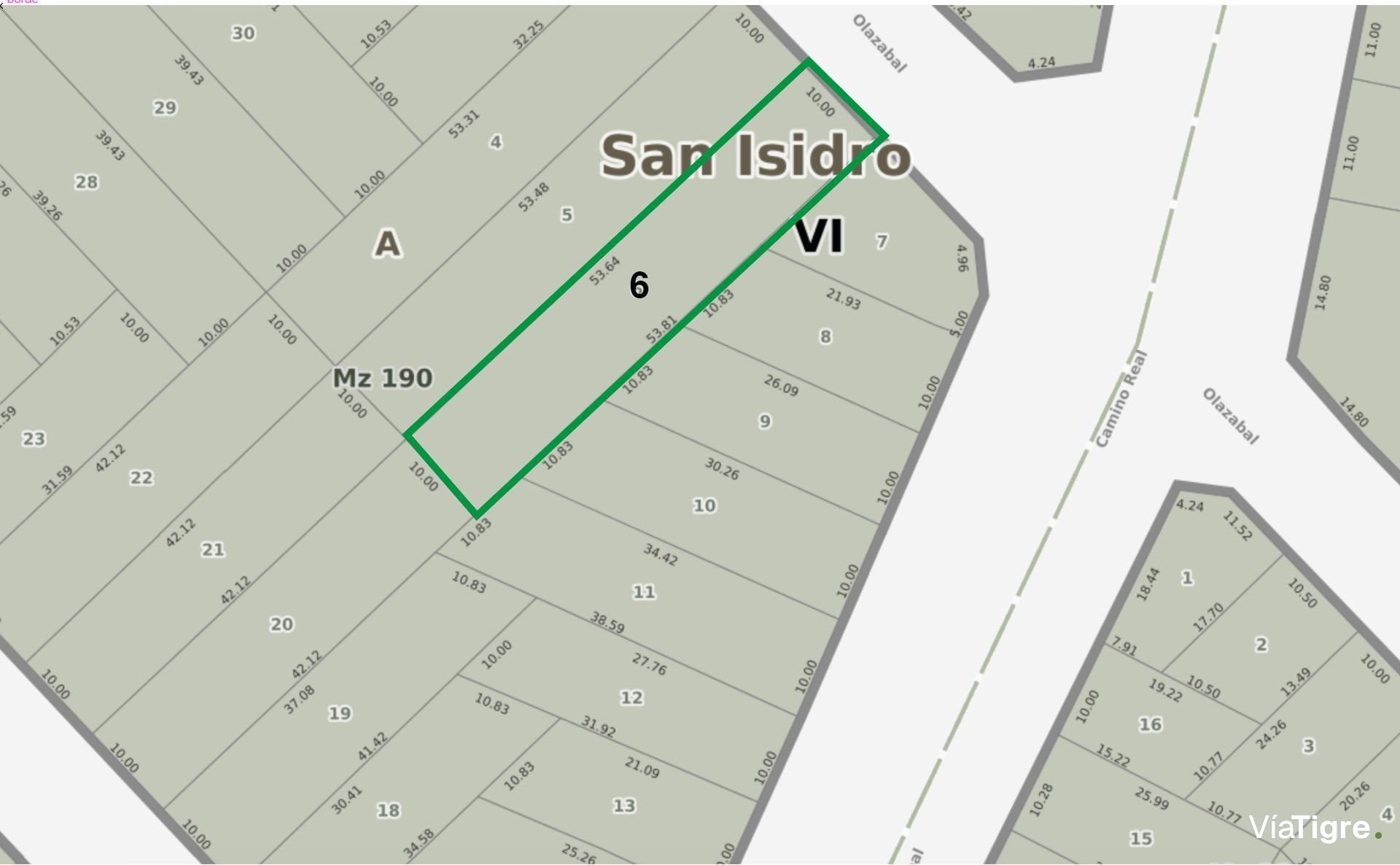 VENTA Boulogne, San Isidro Lote y Galpón.