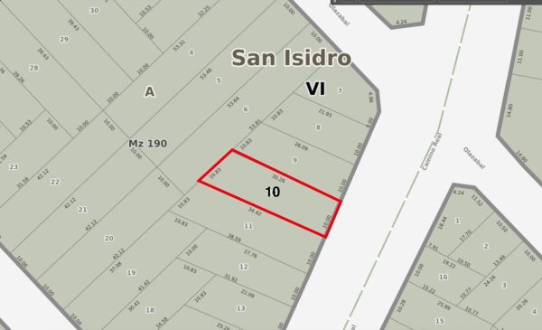 VENTA Boulogne, San Isidro lote y galpon