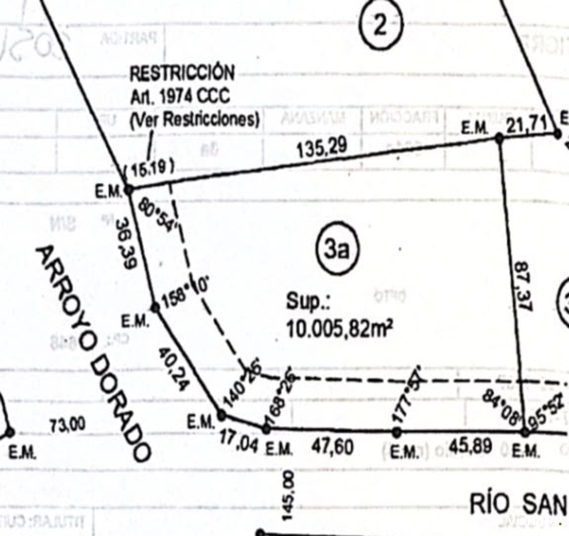 VENTA TERRENO 10.000m2 EN TIGRE RIO SAN ANTONIO