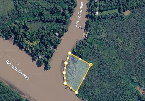 FOR SALE LAND 10,000m2 IN TIGRE RIO SAN ANTONIO